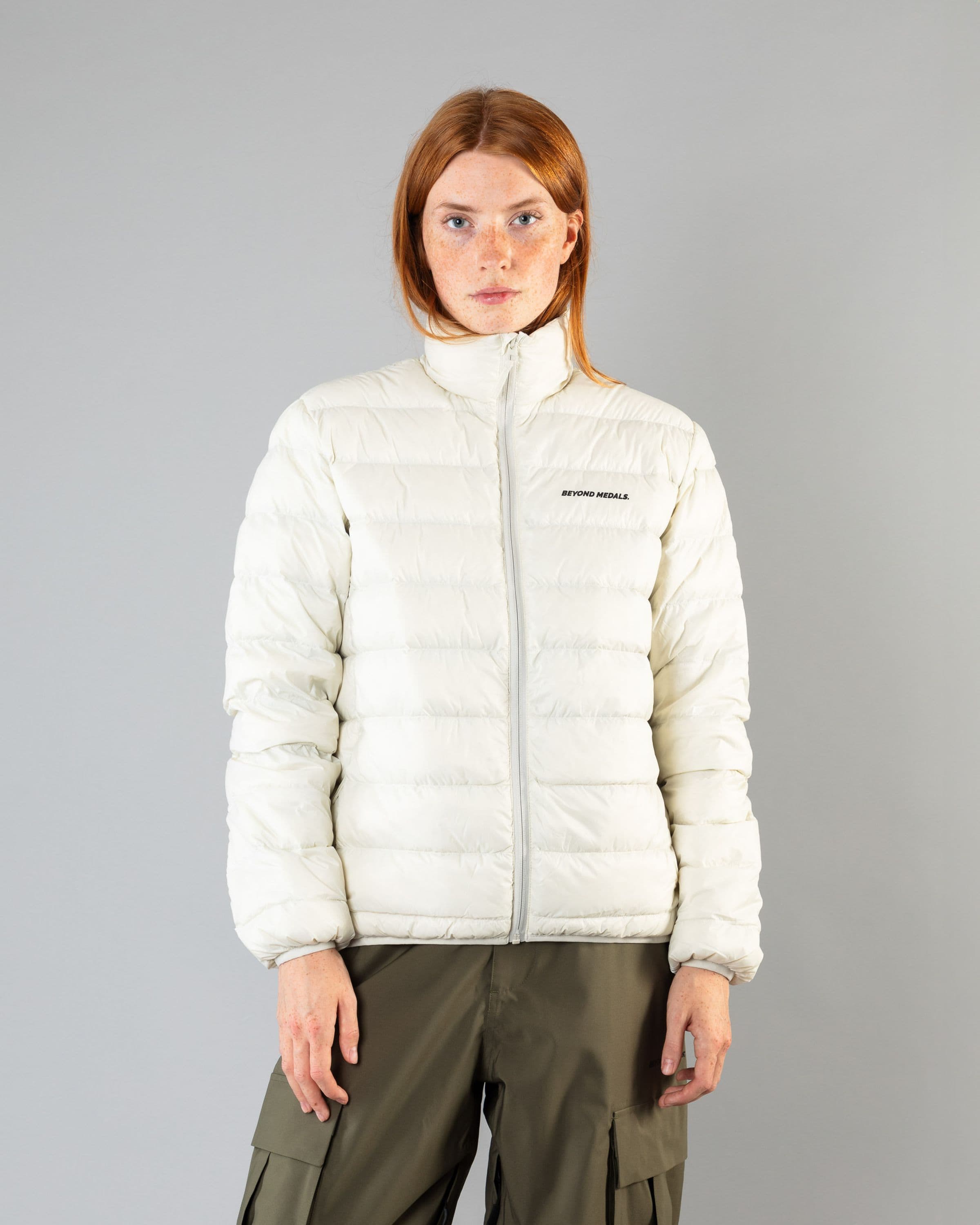 Packable Down Jacket Off White