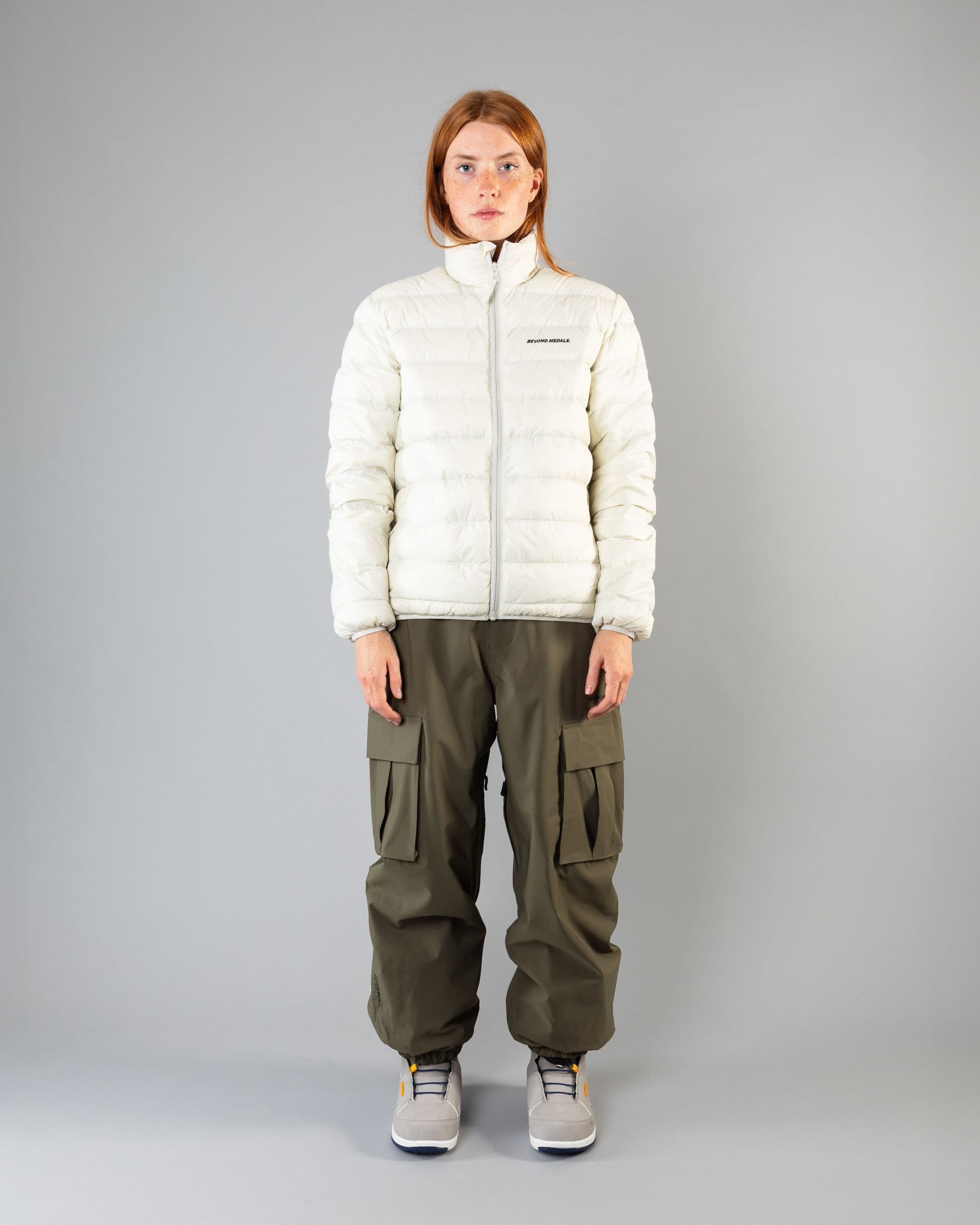 Packable Down Jacket Off White