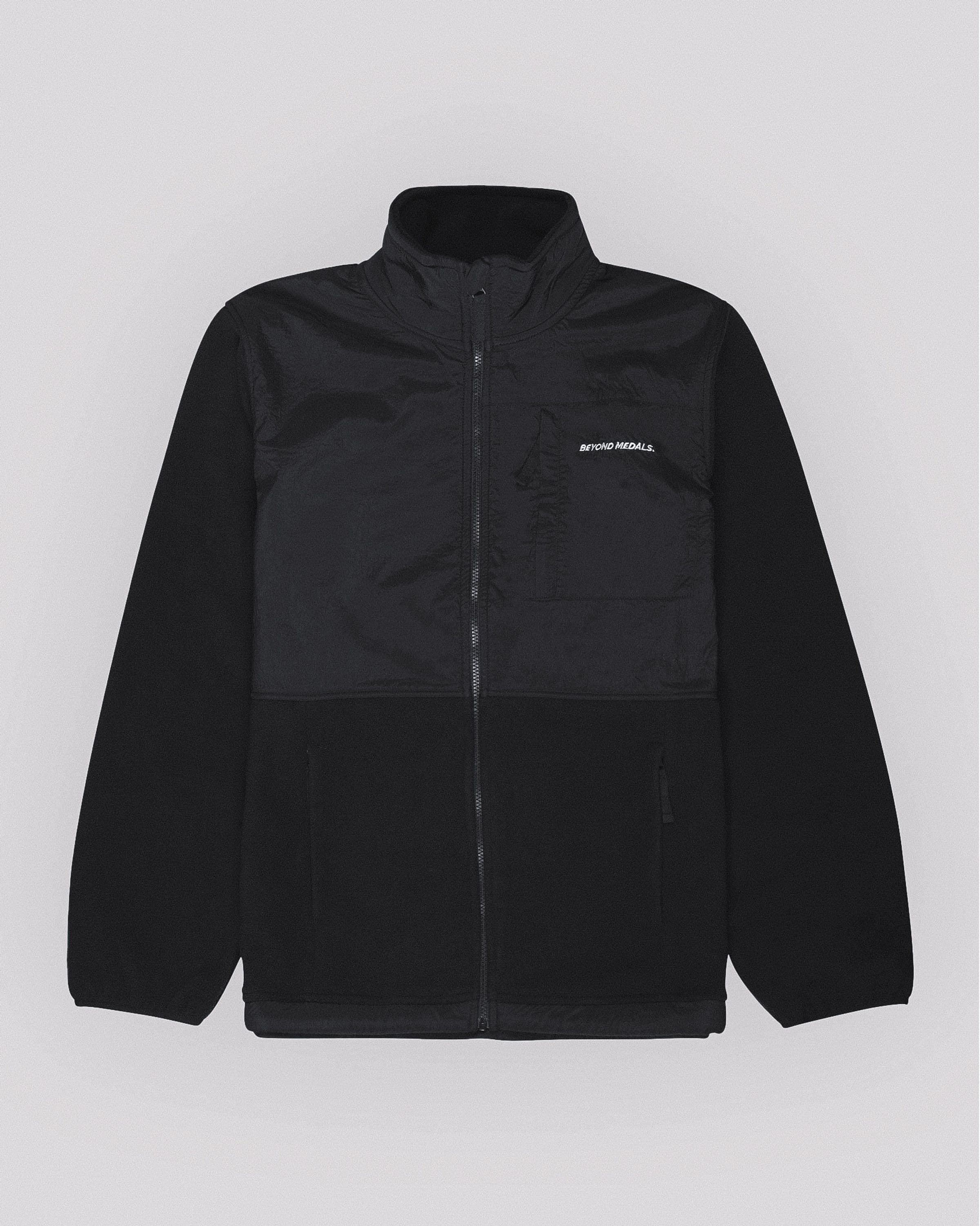 Beyond Medals Fleece Jacket in black product image 2024 Beyond Medals