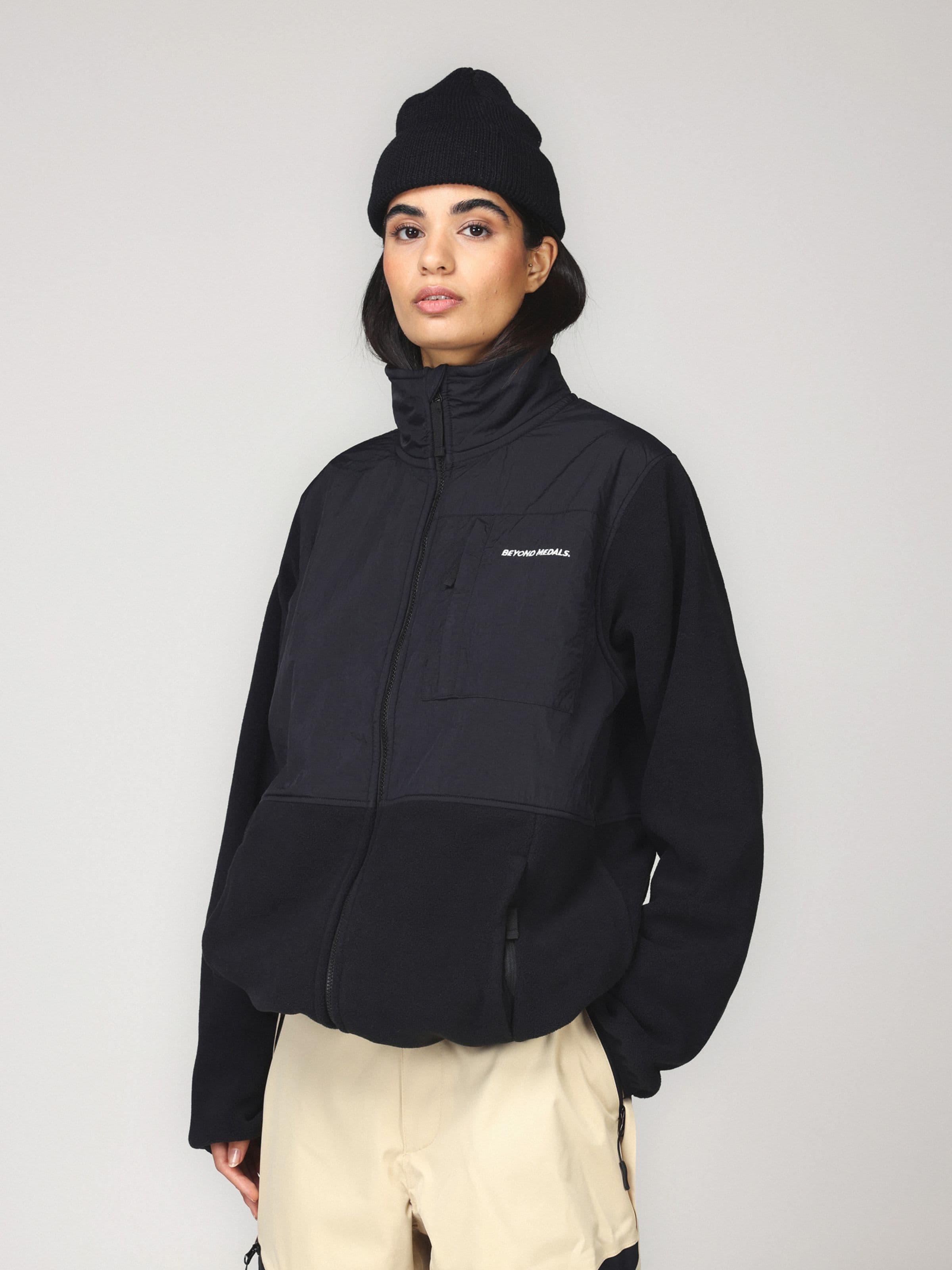 Beyond Medals Fleece Jacket in black product image 2024 Beyond Medals