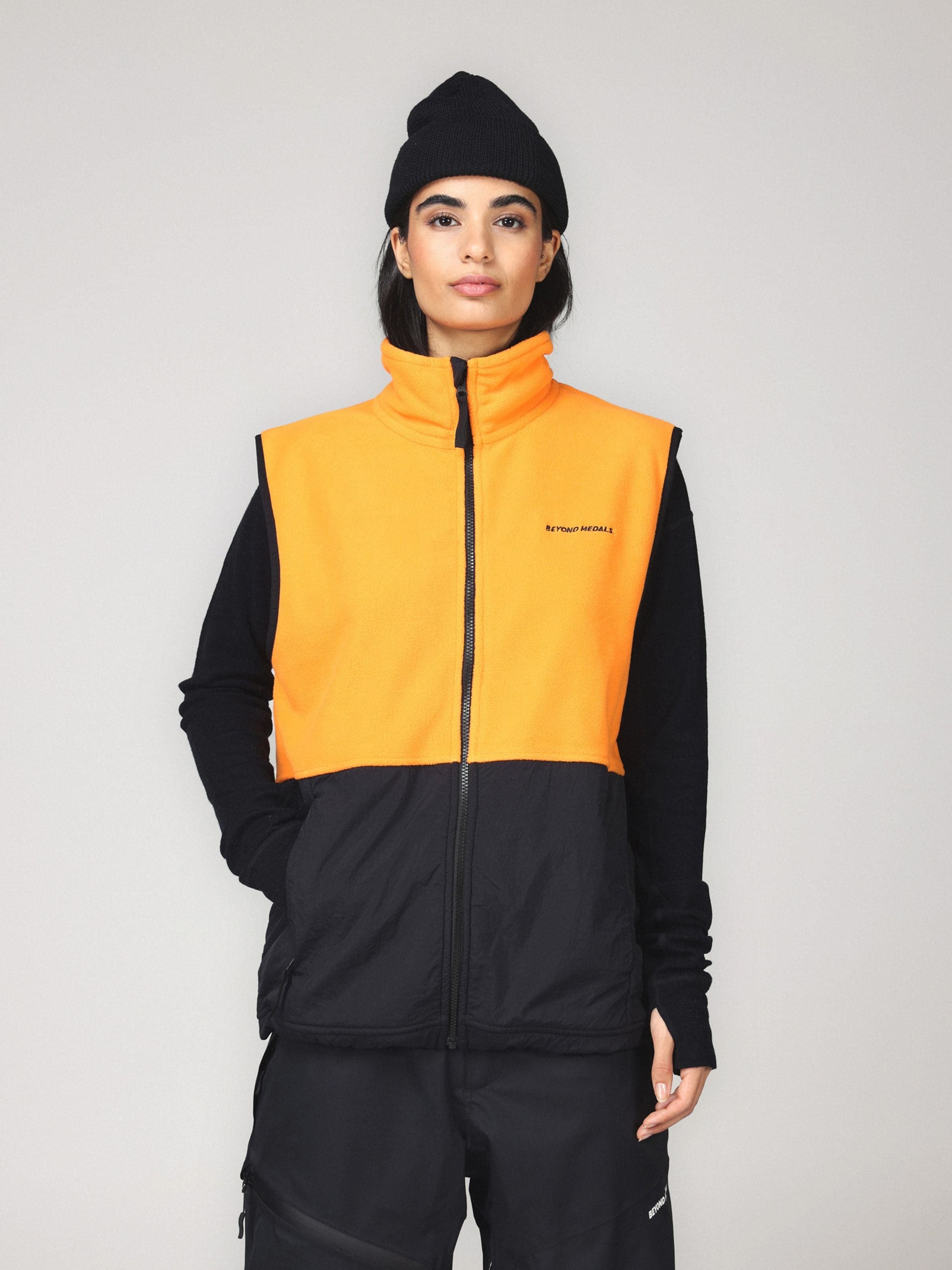 Fleece Vest Orange