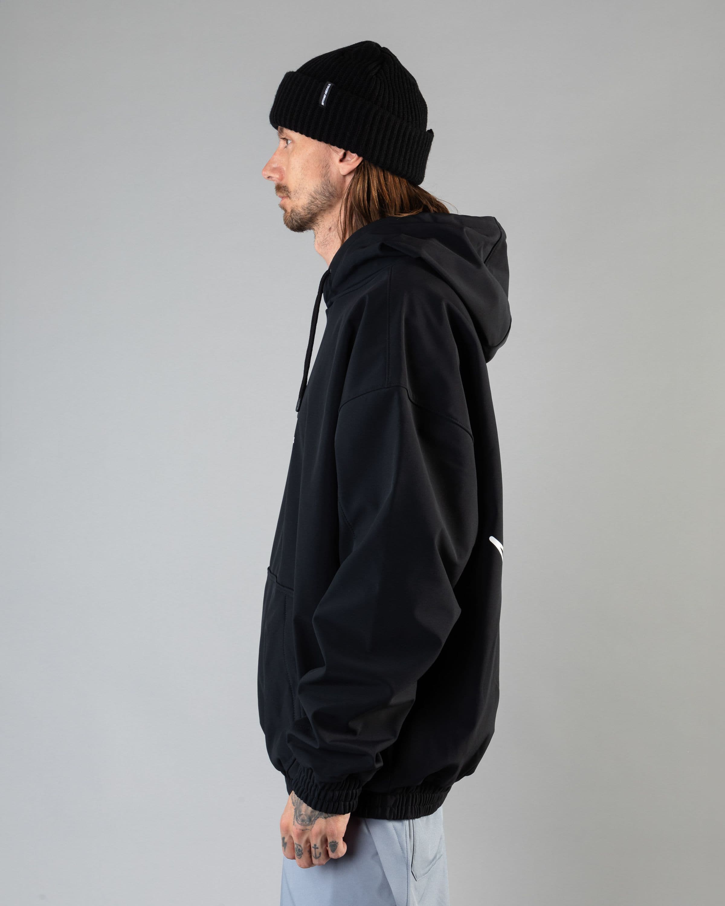 Softshell Hoodie Black