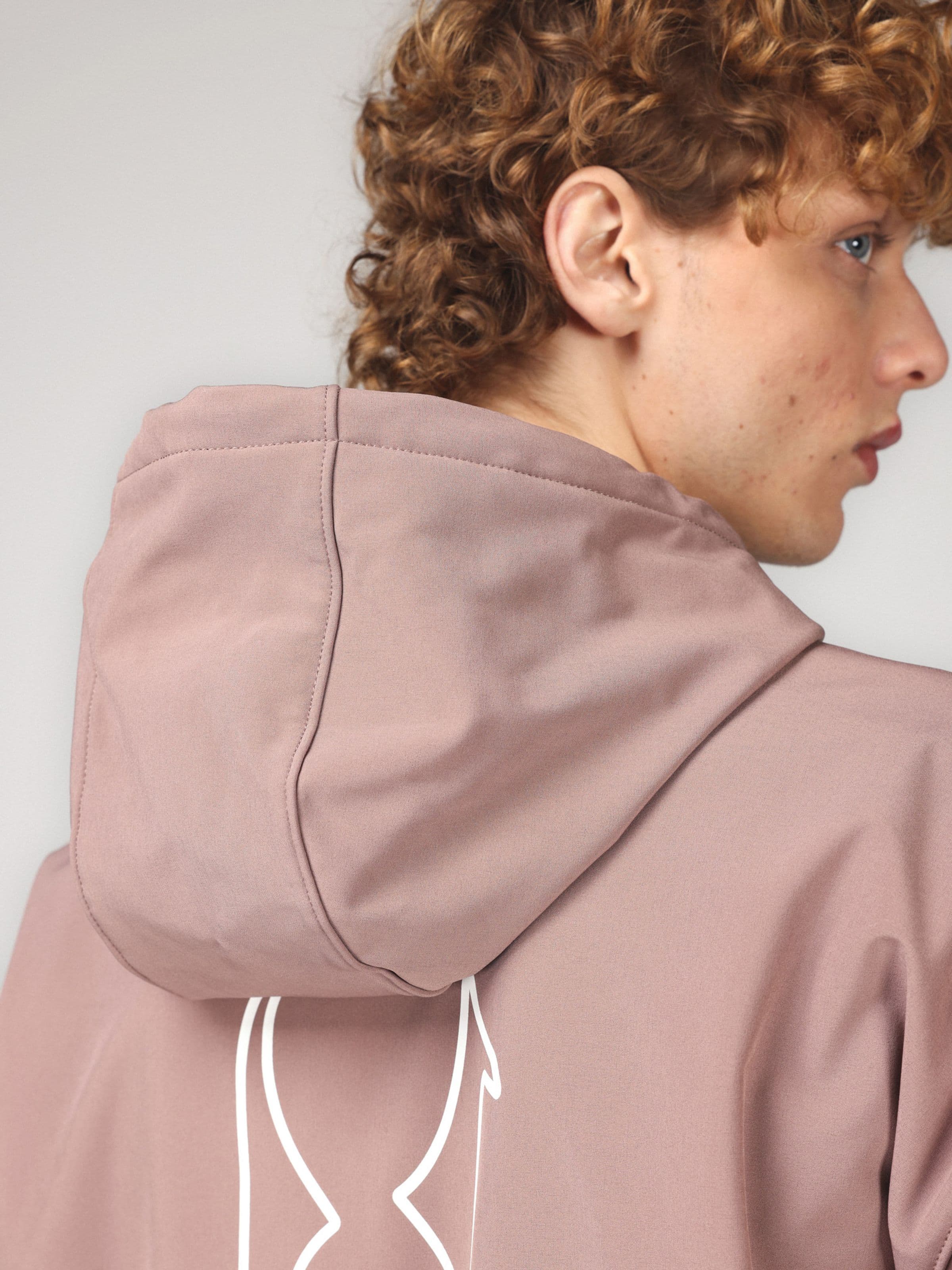 Softshell Hoodie Brown