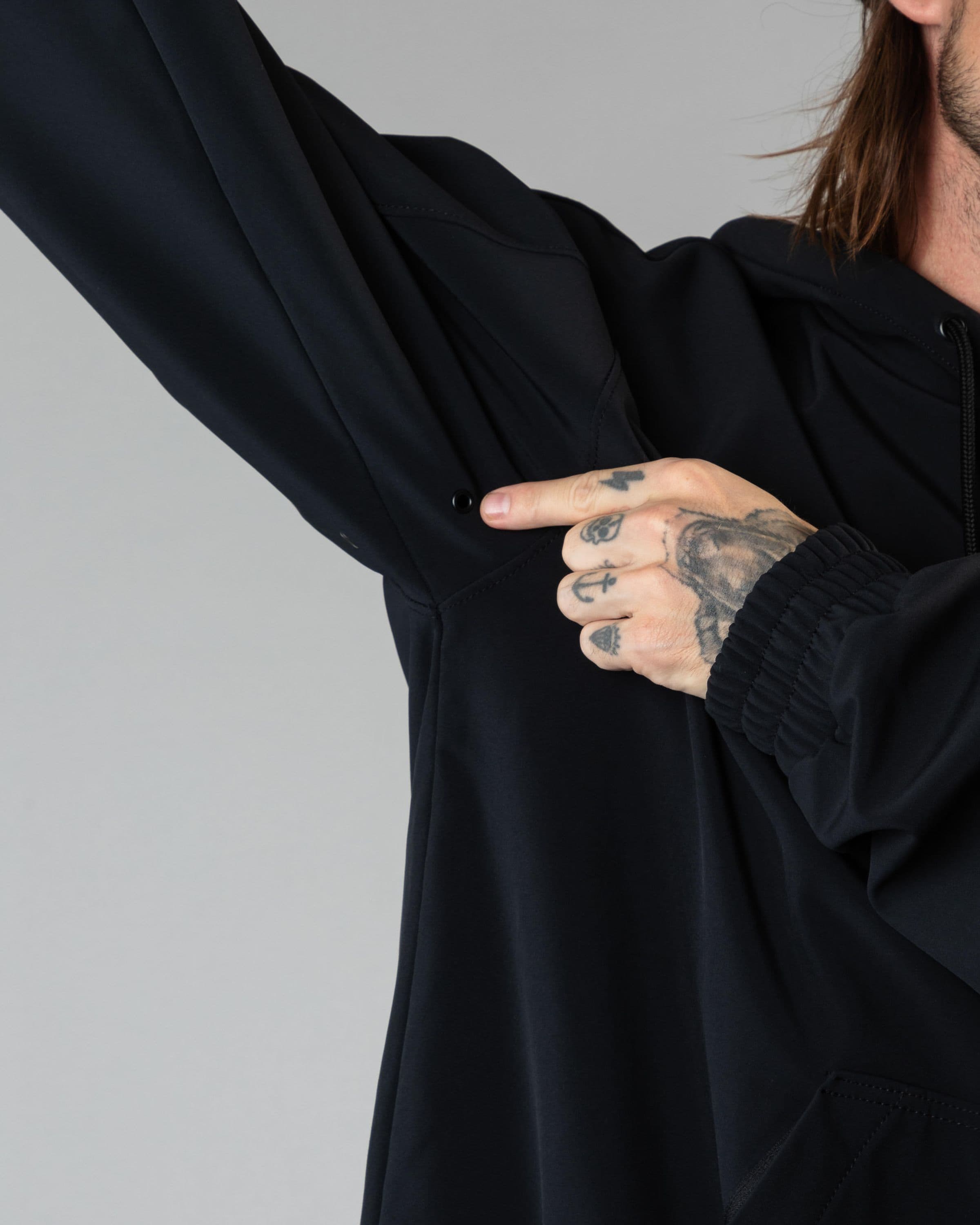 Softshell Hoodie Black