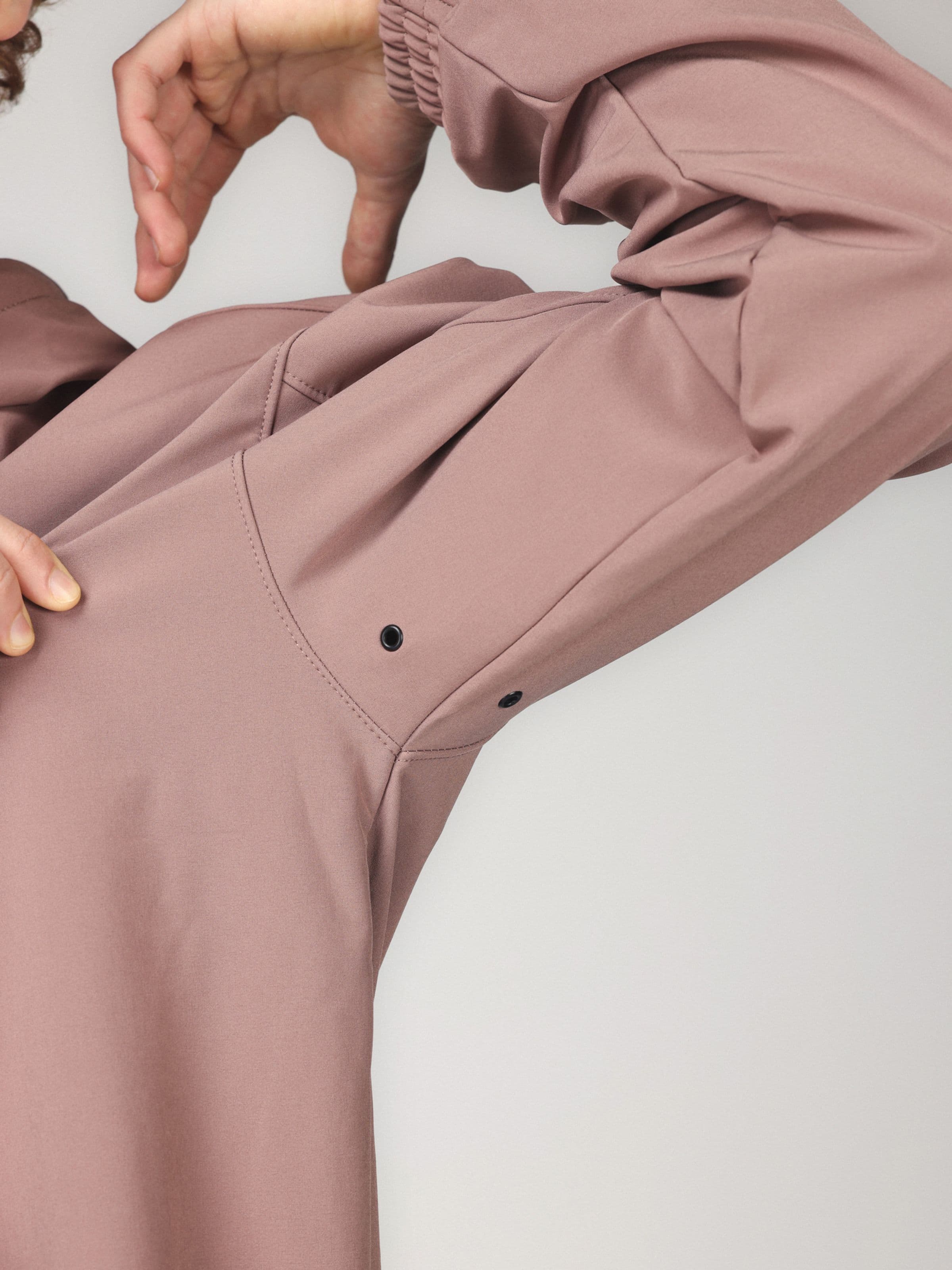 Softshell Hoodie Brown