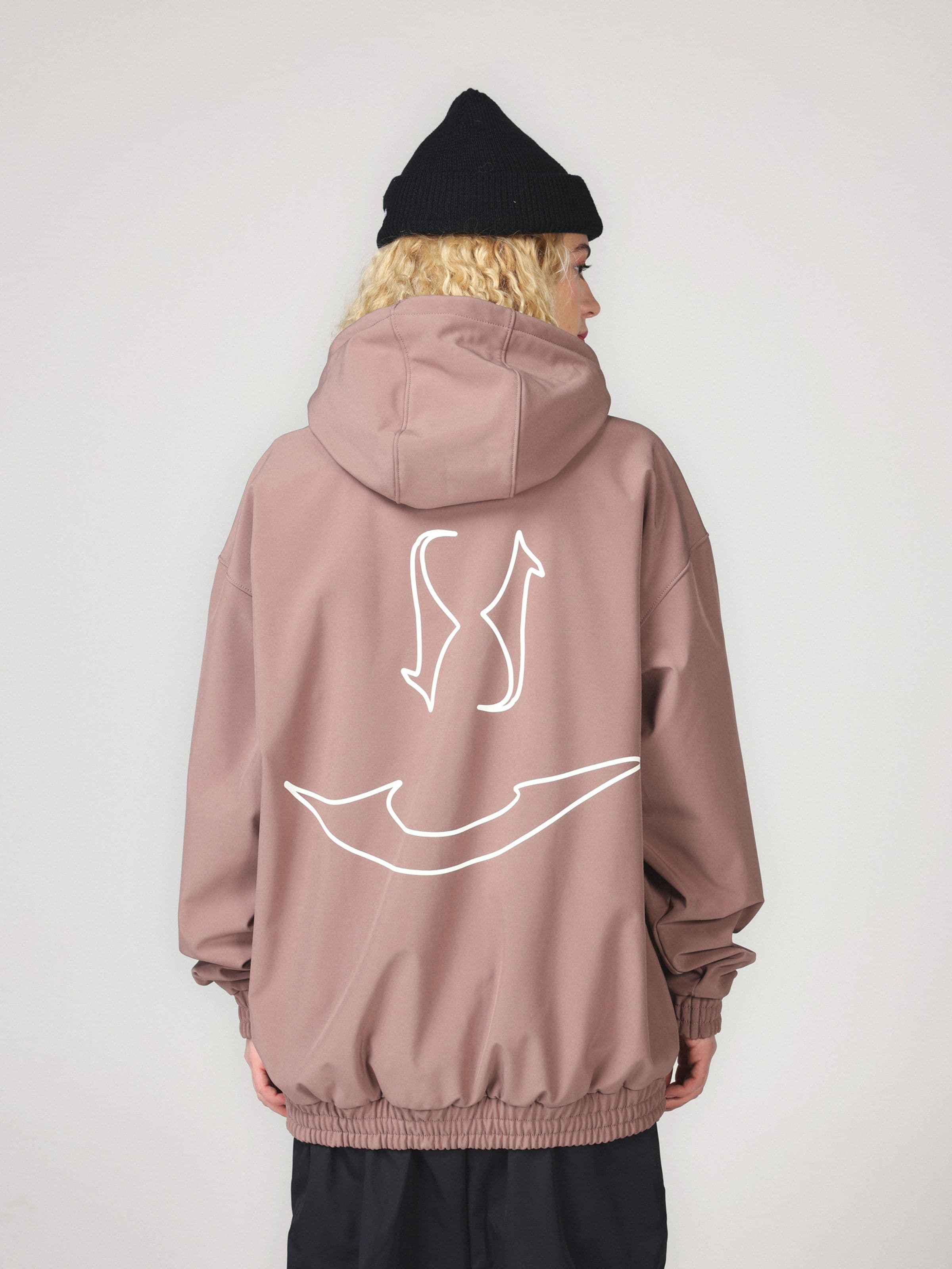 Softshell Hoodie Brown