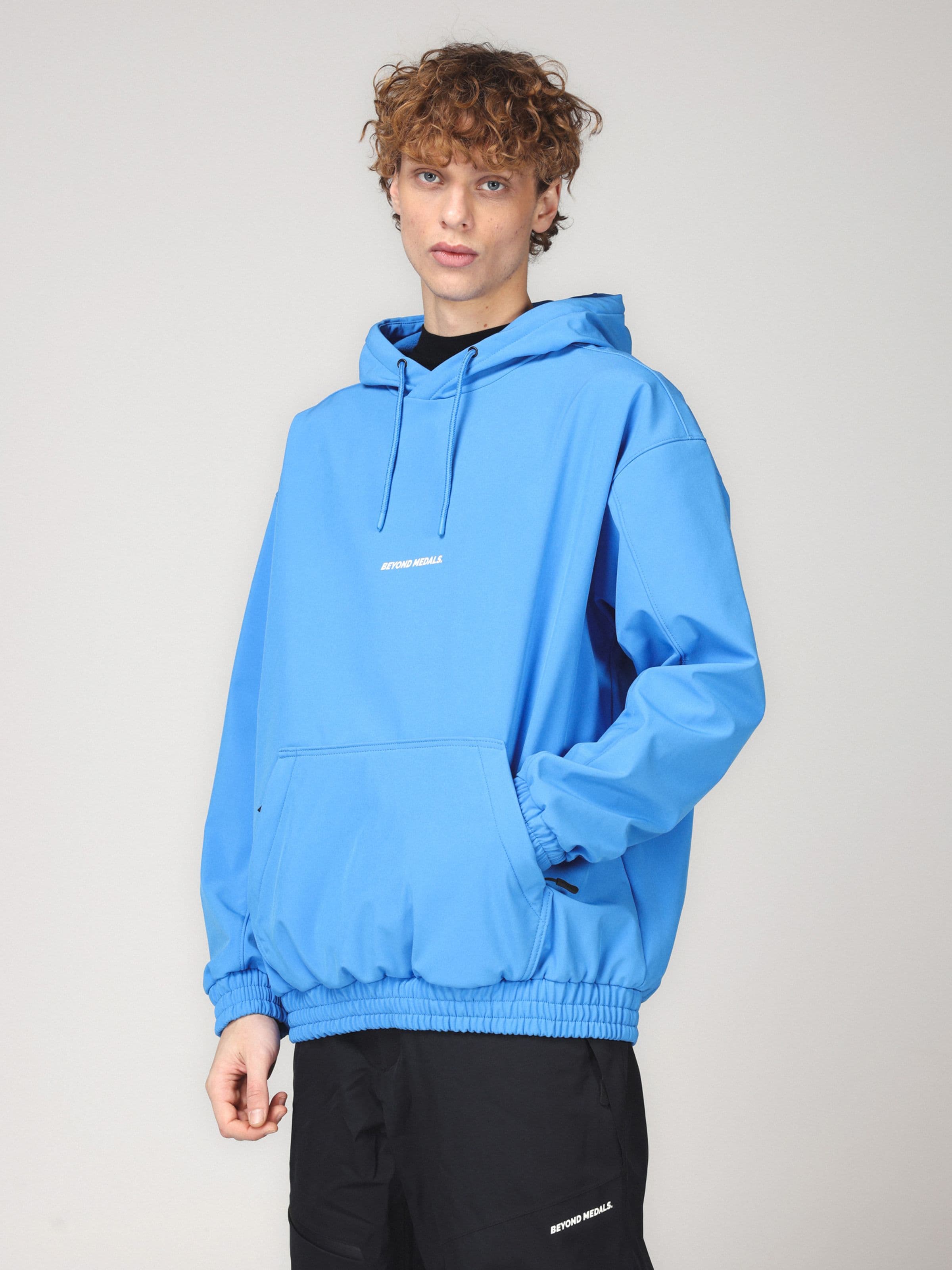 Softshell Hoodie Blue