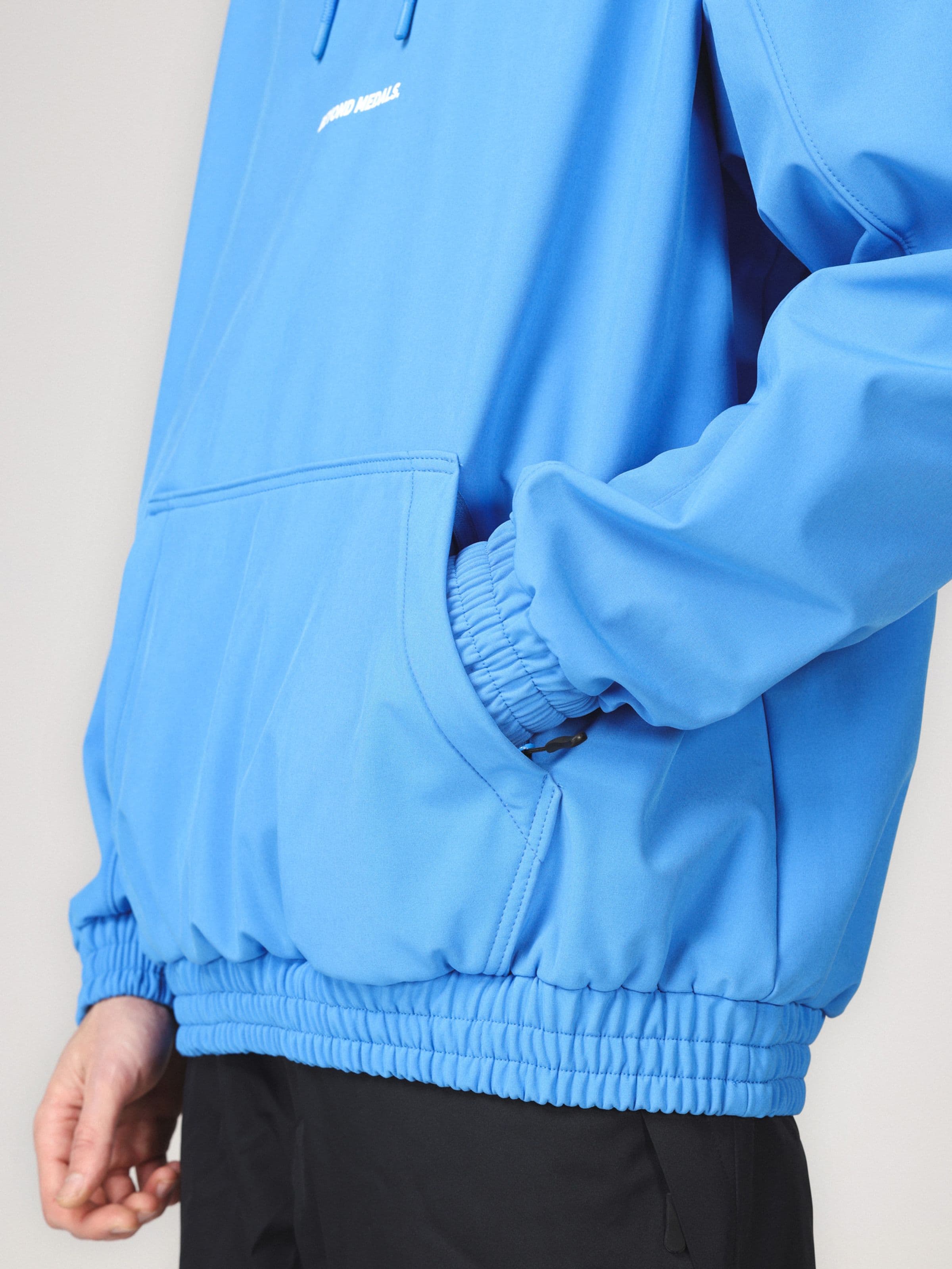 Softshell Hoodie Blue