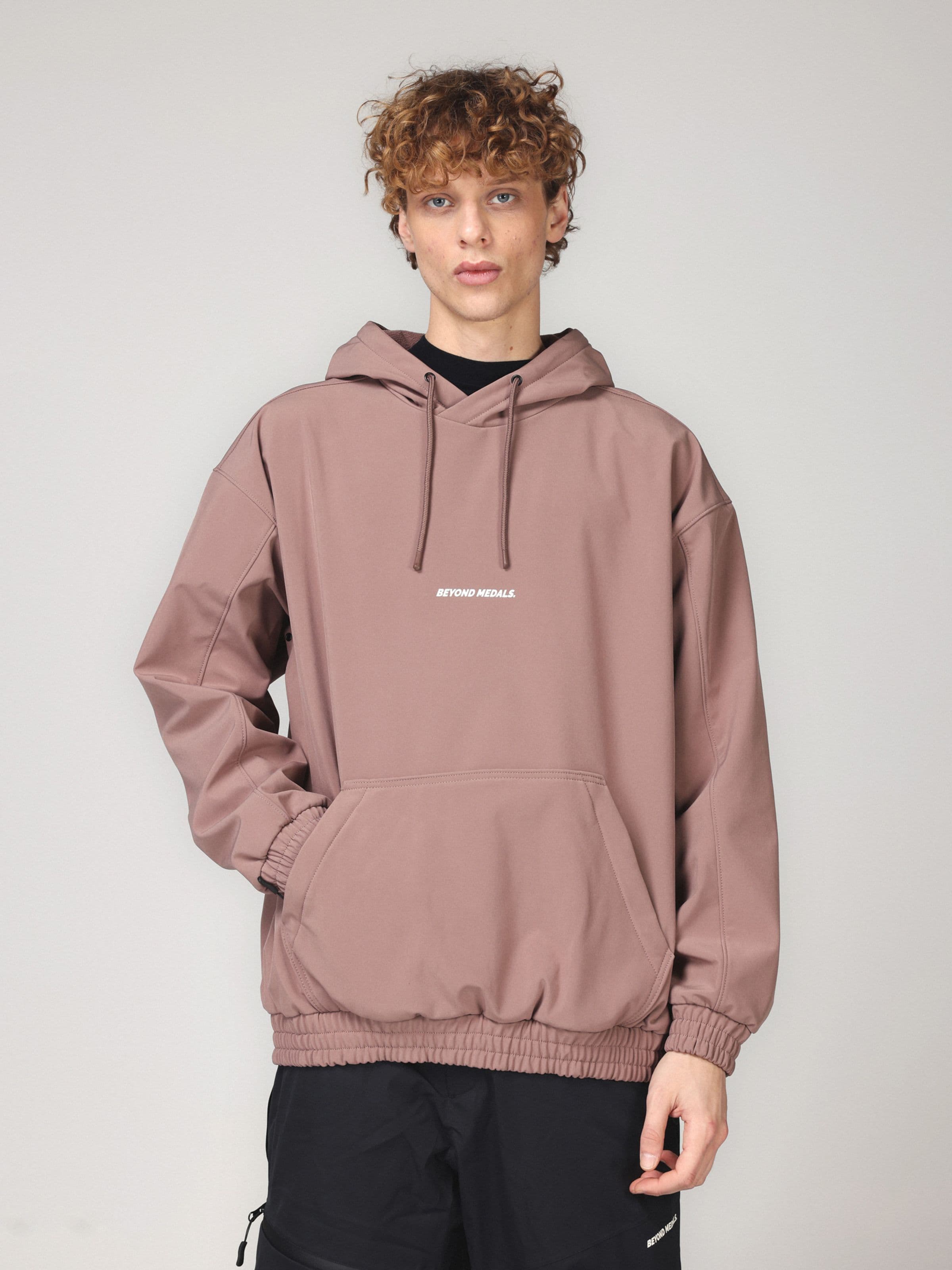 Softshell Hoodie Brown