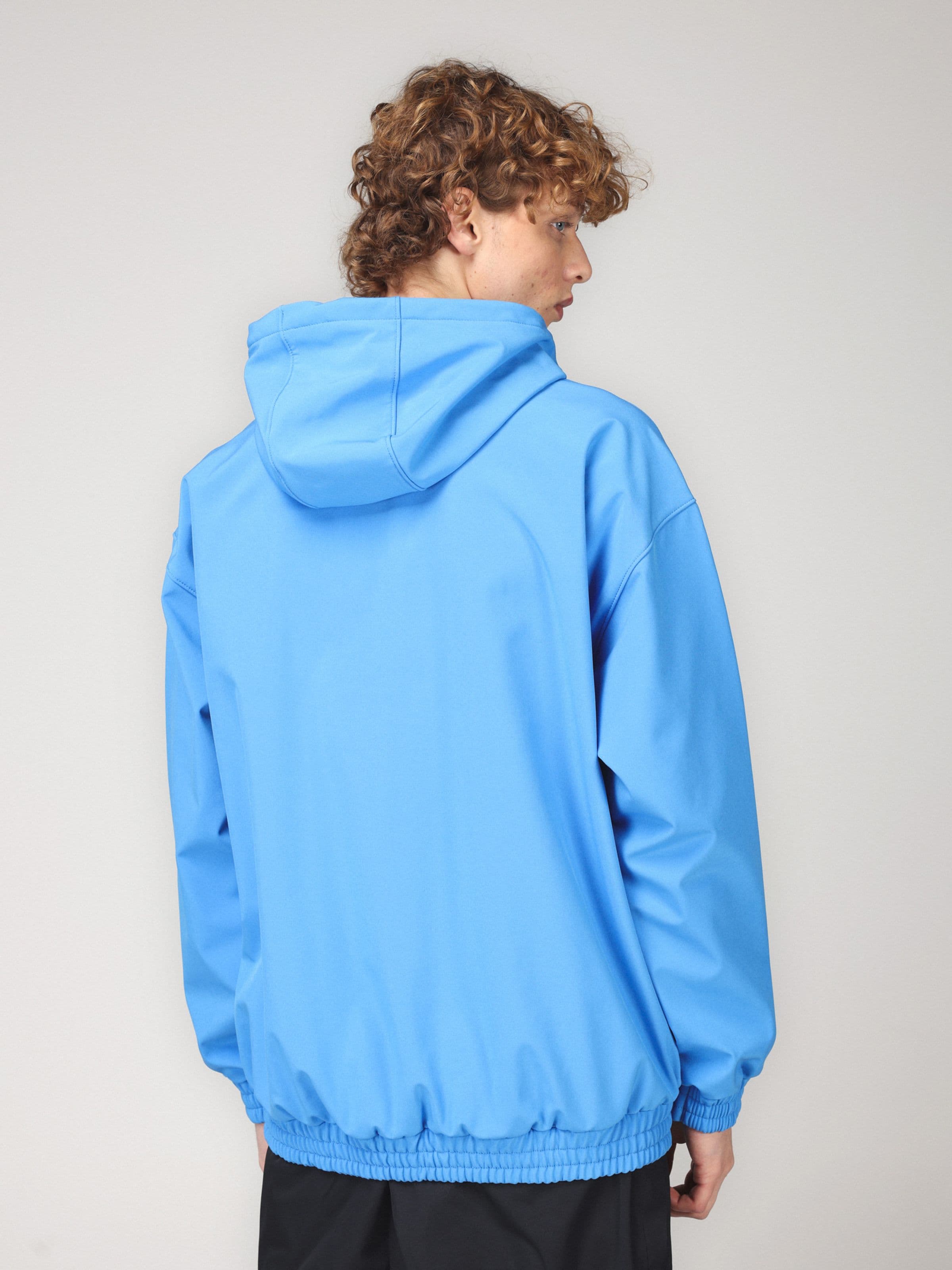 Softshell Hoodie Blue
