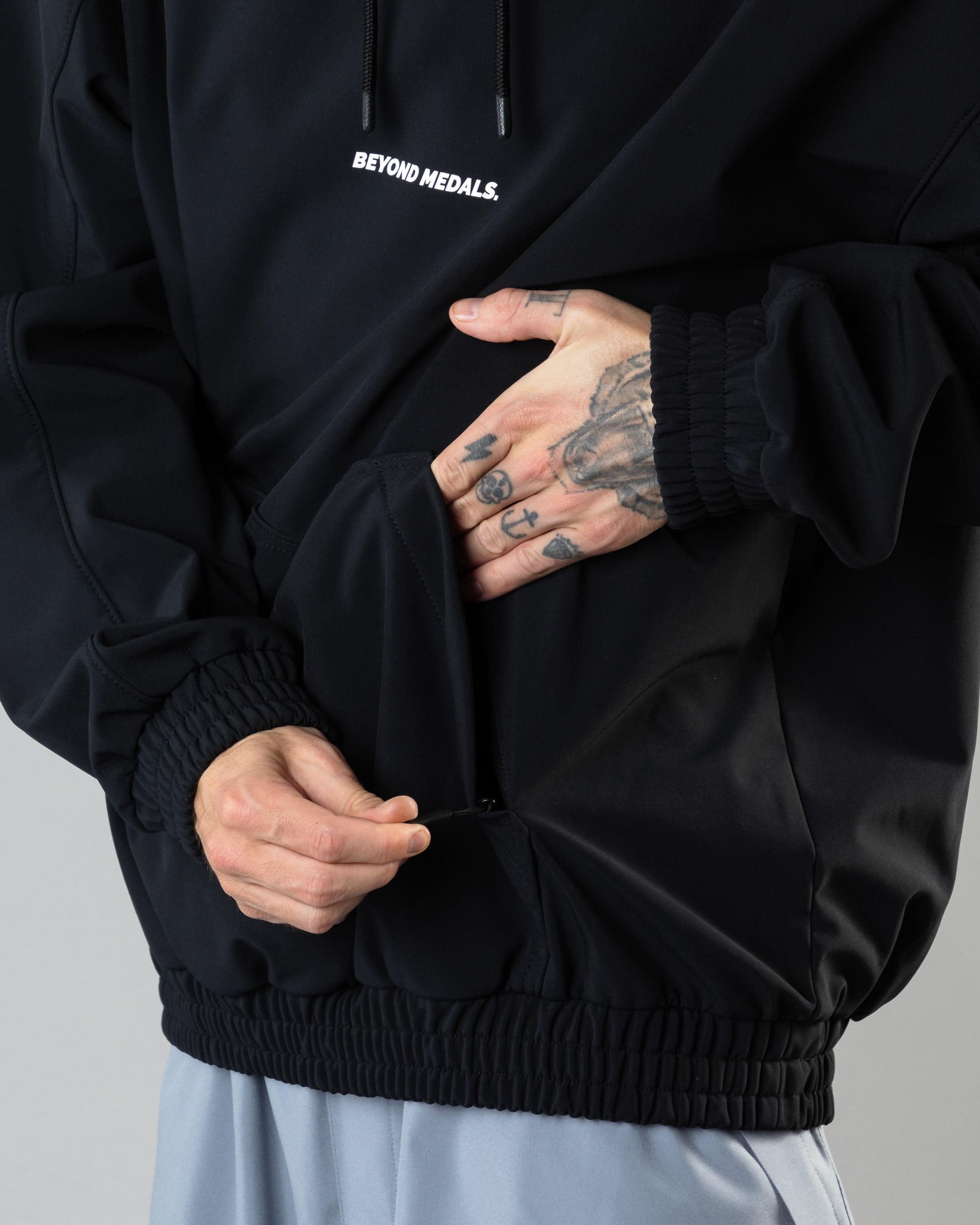 Softshell Hoodie Black