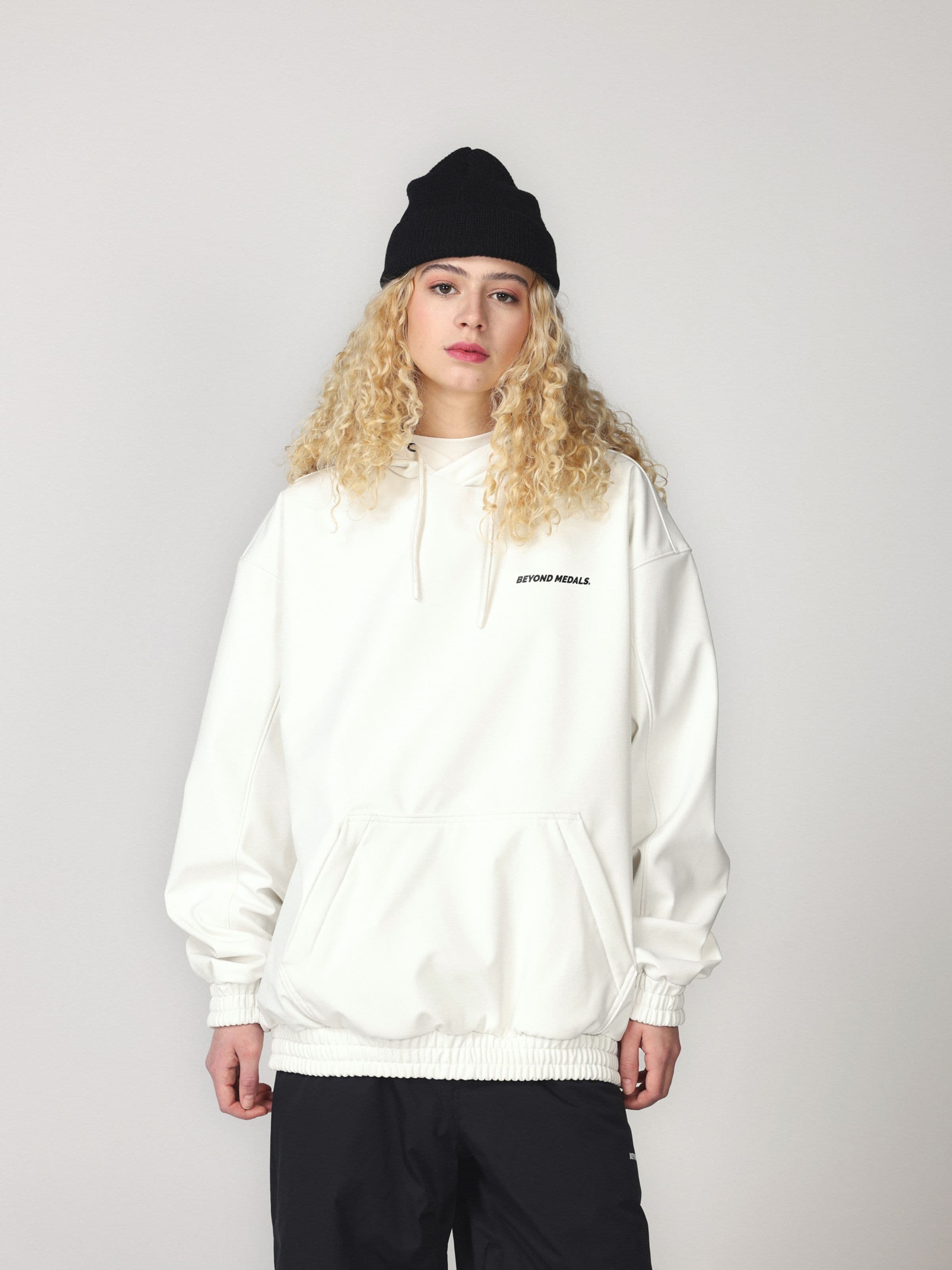 Softshell Hoodie Light Grey AW23