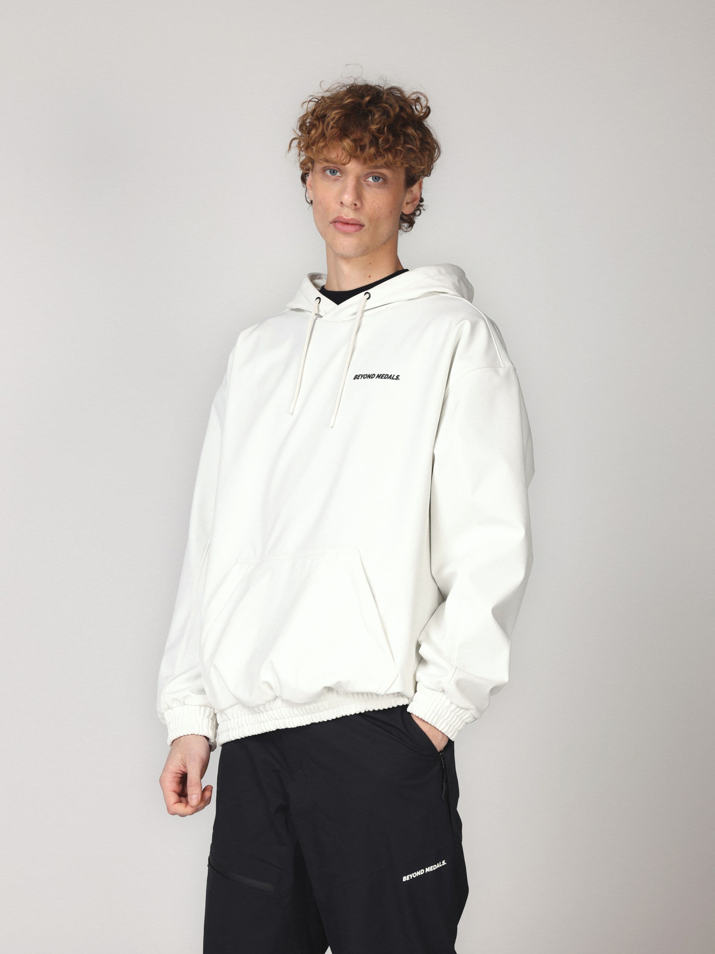 Softshell Hoodie Light Grey AW23