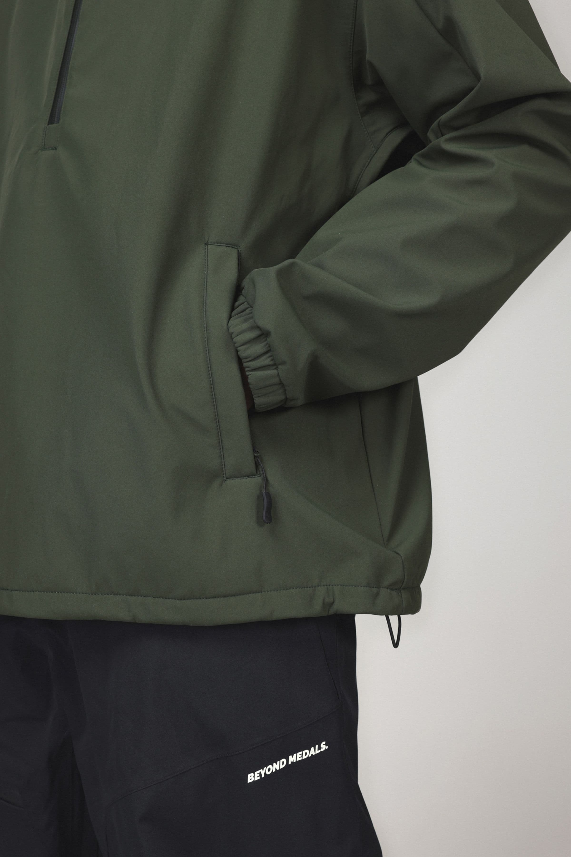 Softshell Halfzip Dark Green AW23