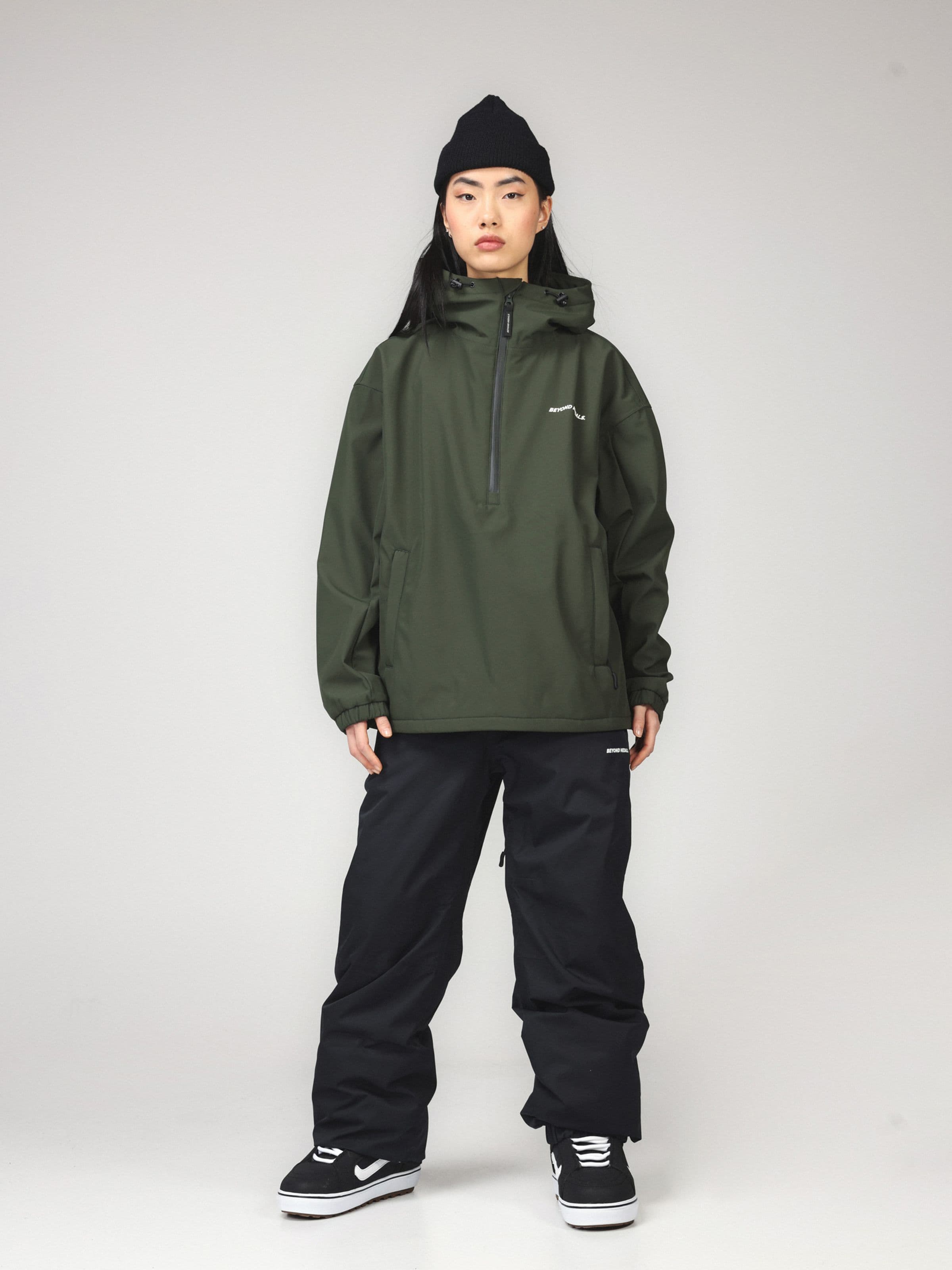 Softshell Halfzip Dark Green AW23