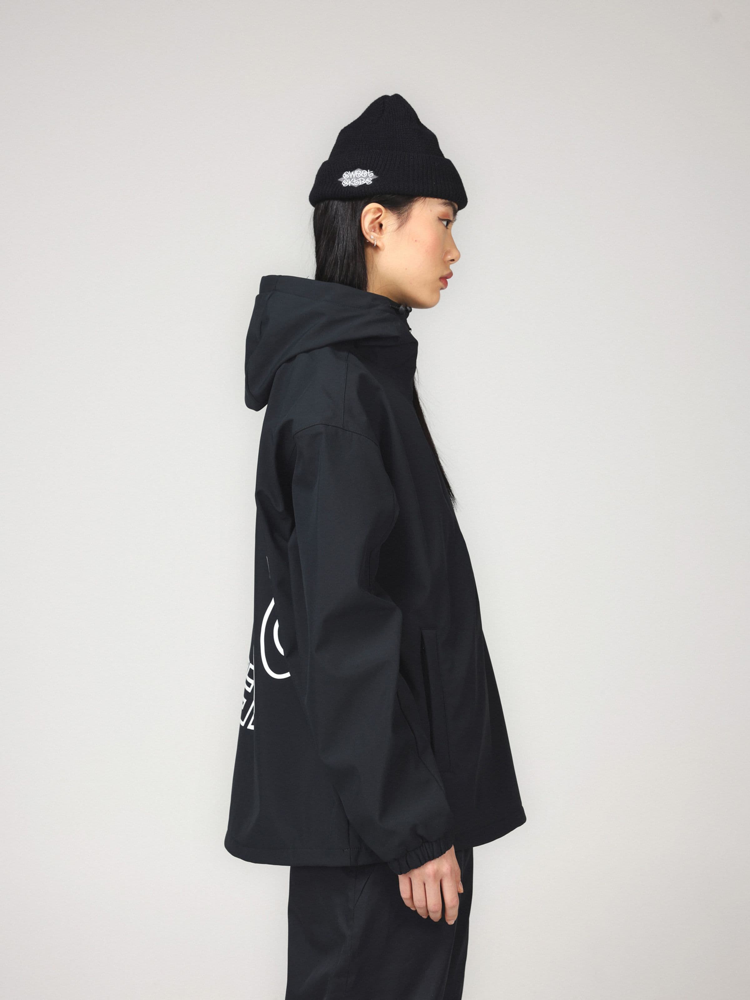 Softshell Halfzip Black AW23