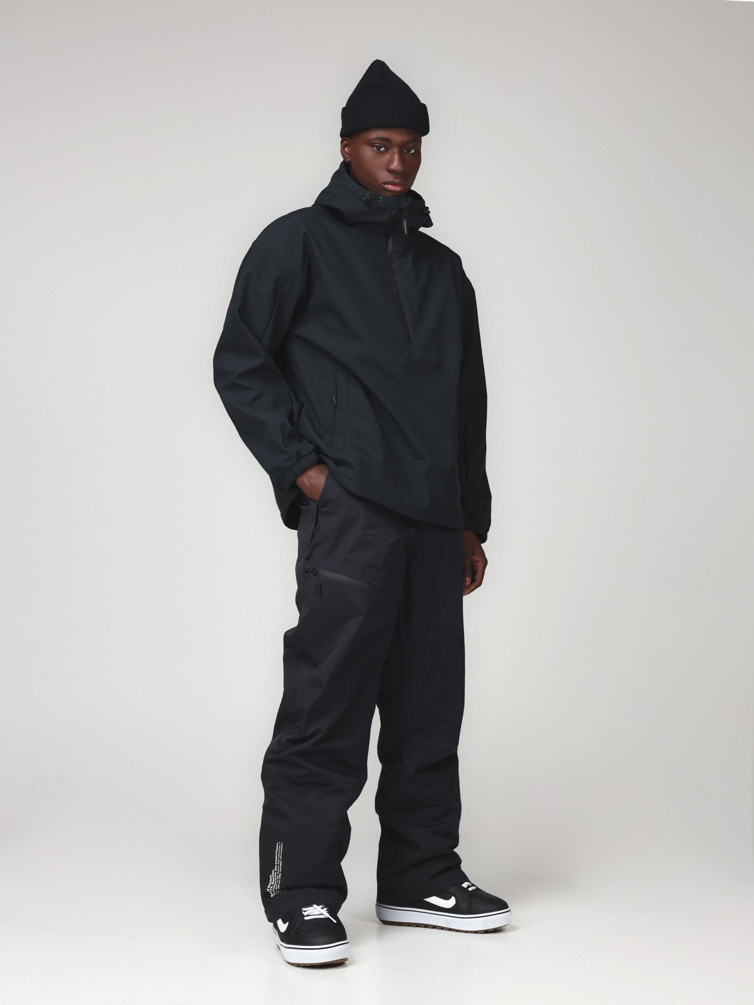 Softshell Halfzip Black AW23