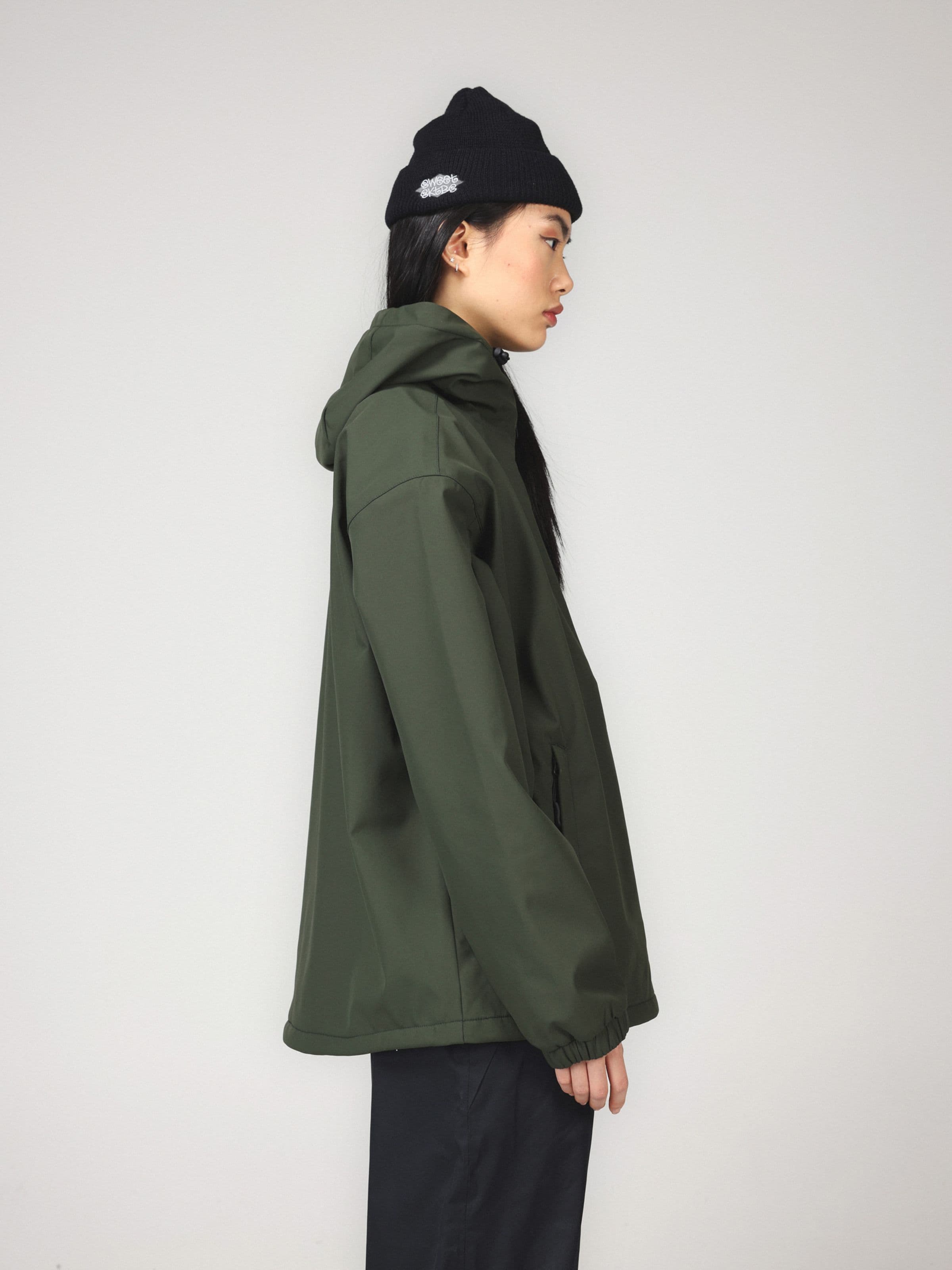 Softshell Halfzip Dark Green AW23