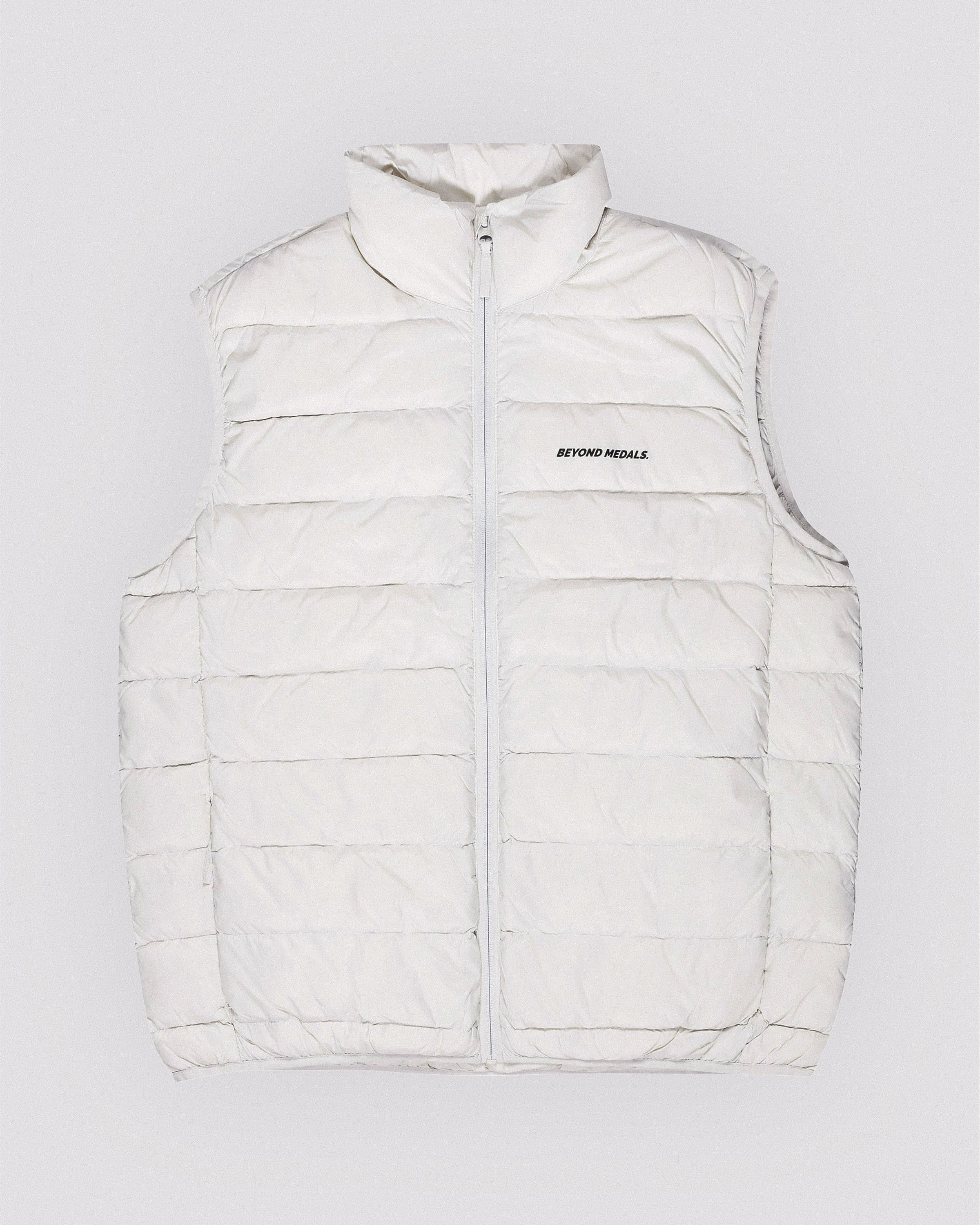 Packable Down Vest Off White