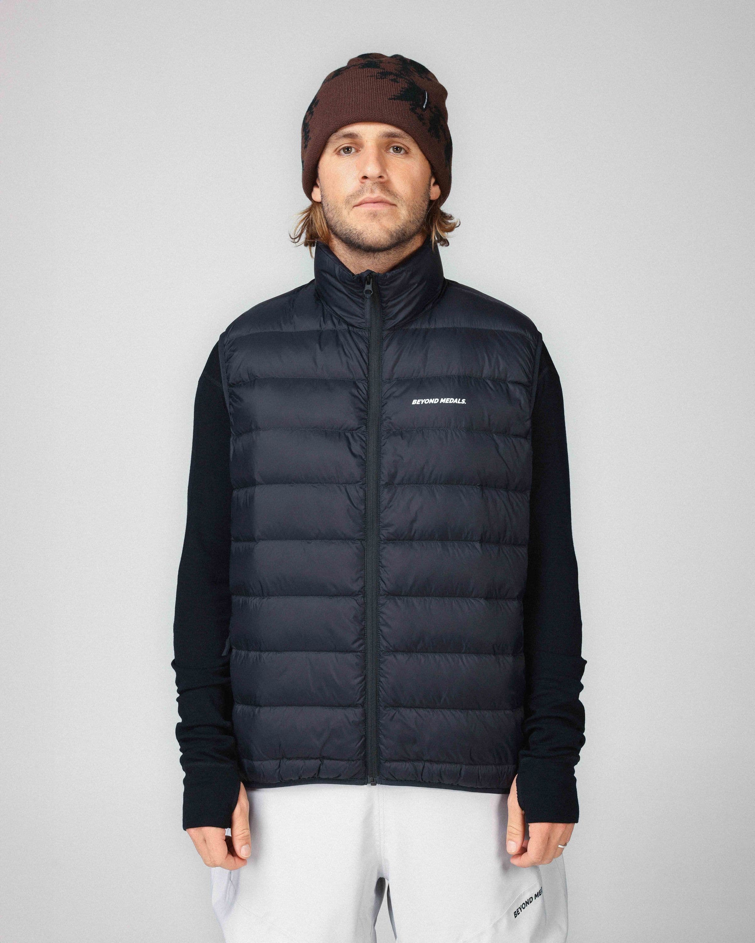 Packable Down Vest Black AW23