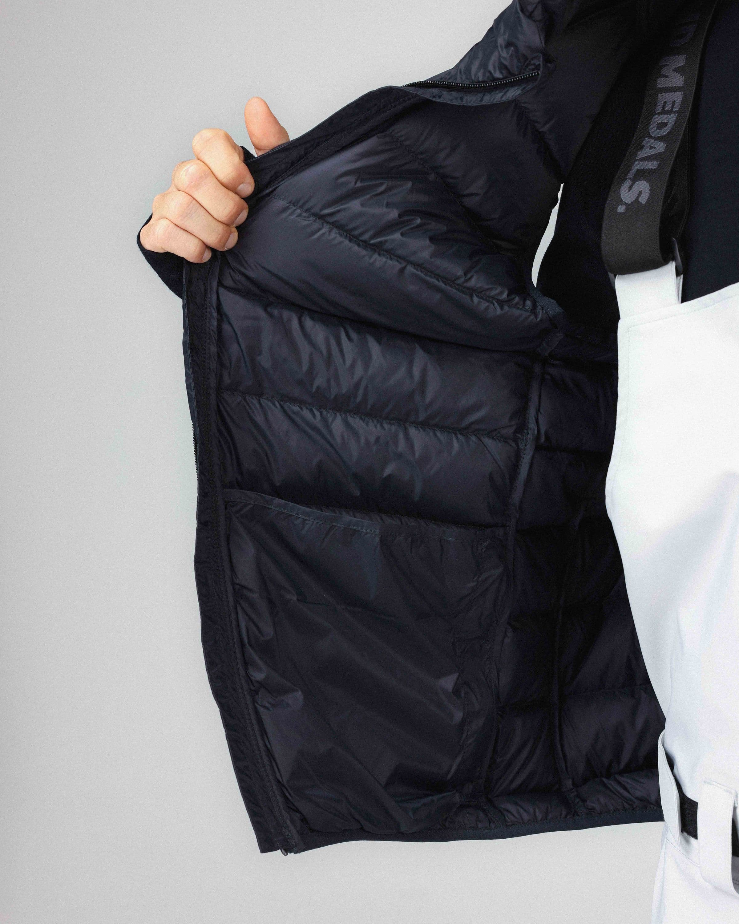 Packable Down Vest Black AW23