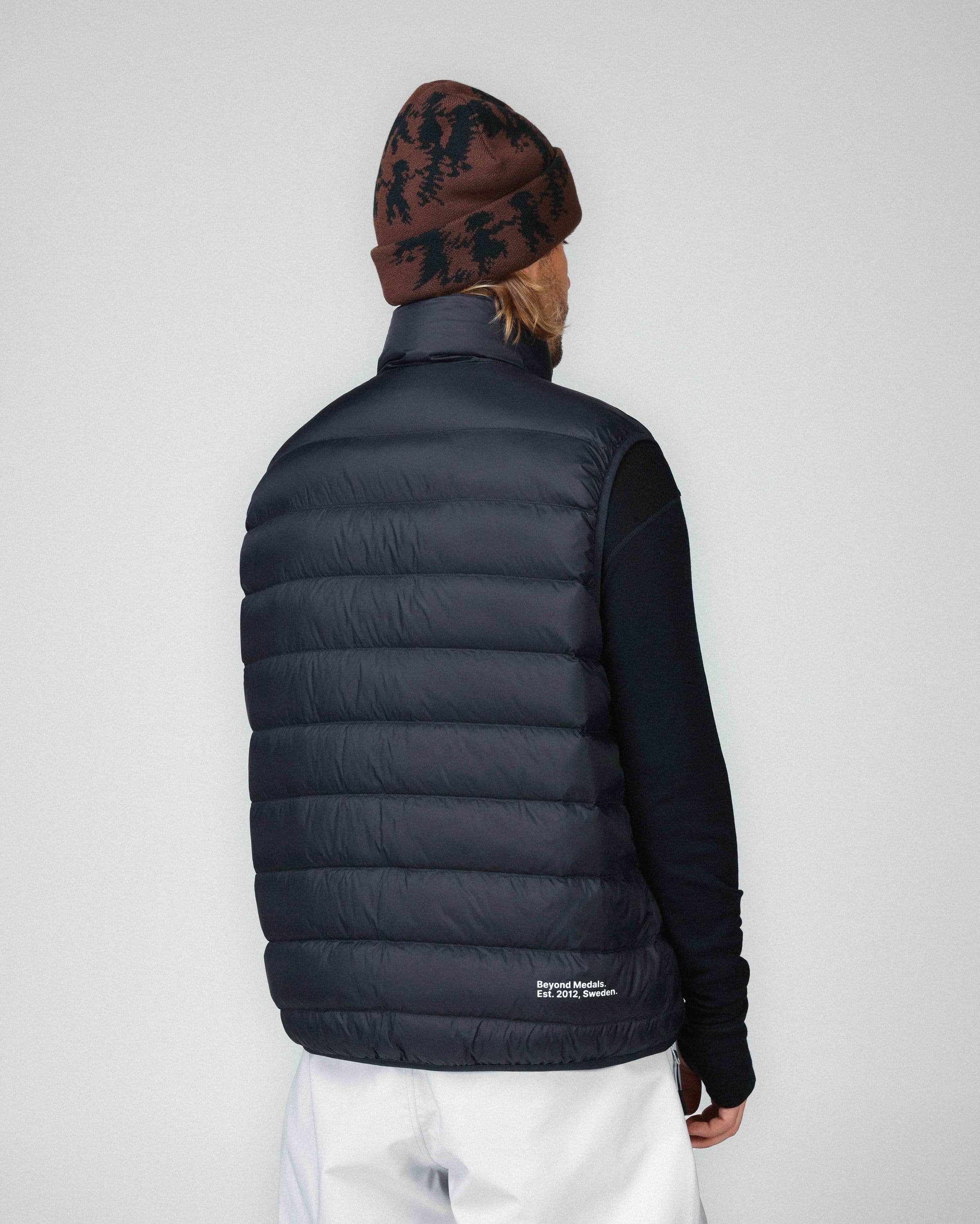 Packable Down Vest Black AW23