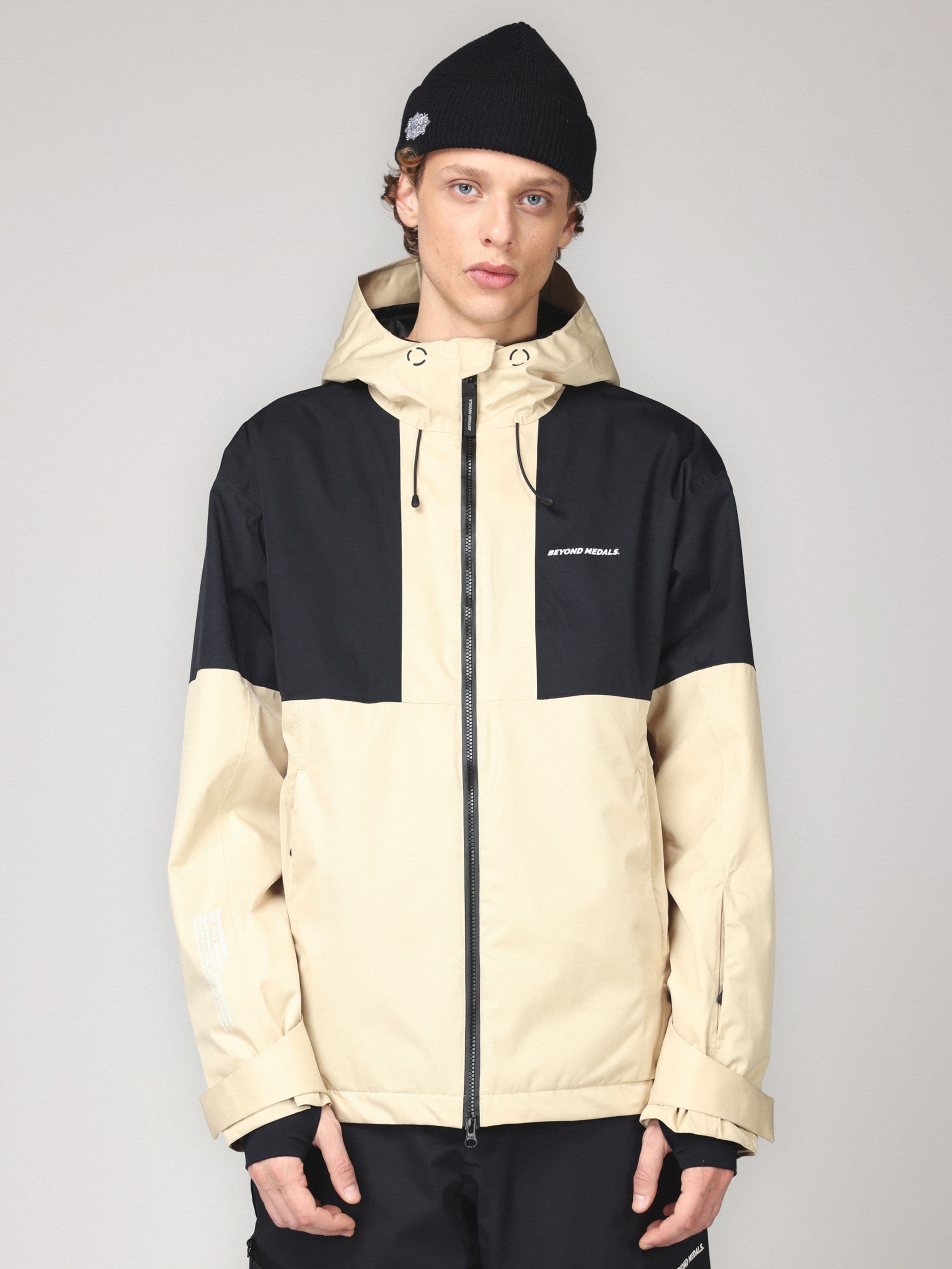 Full Zip Jkt Beige AW23