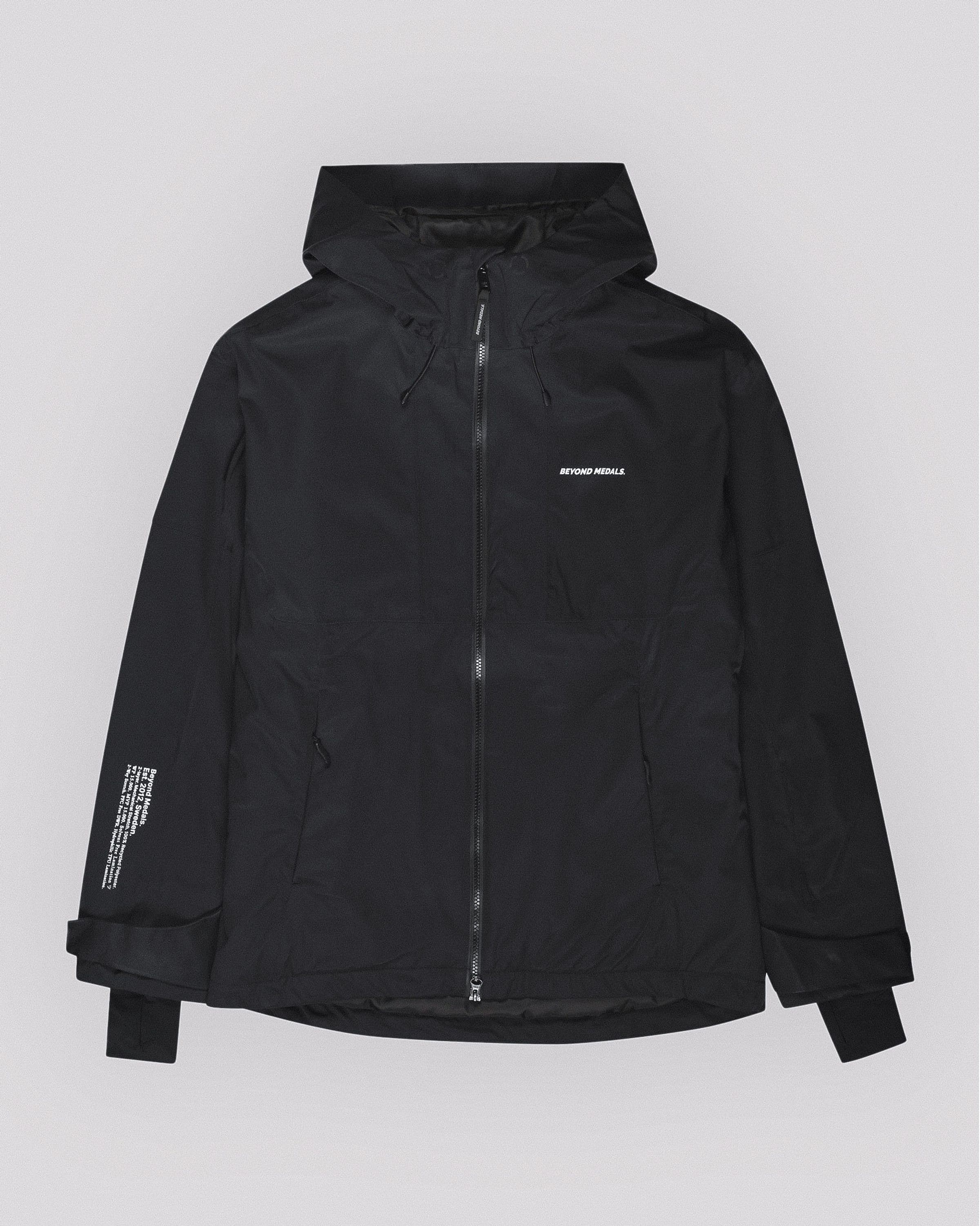 Winter sports jacket, Full Zip Jkt in green worn by model, Beyond Medals, 2024