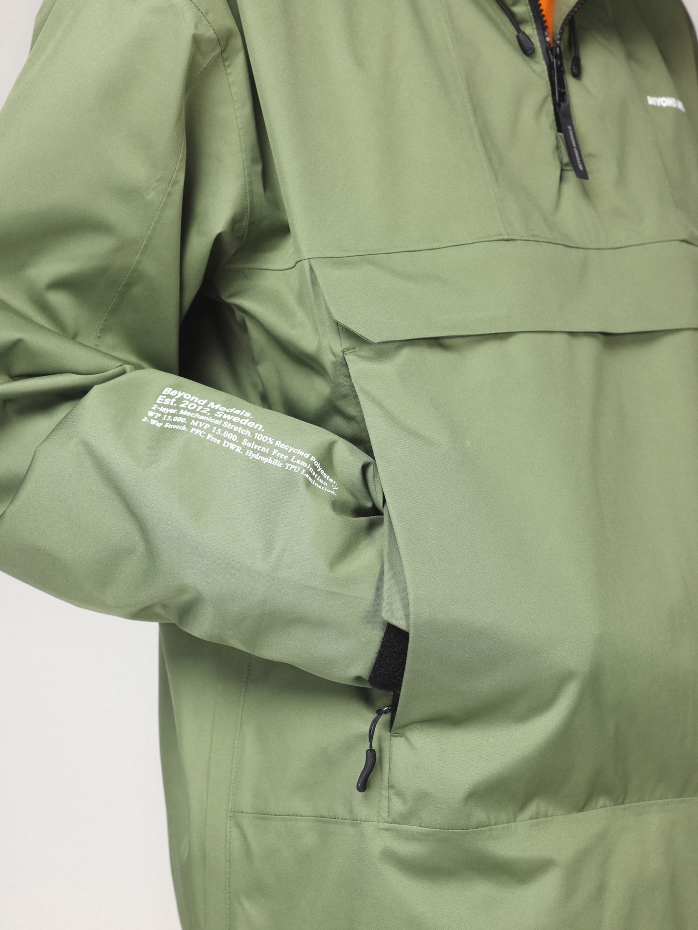 Half Zip Jkt Green AW23