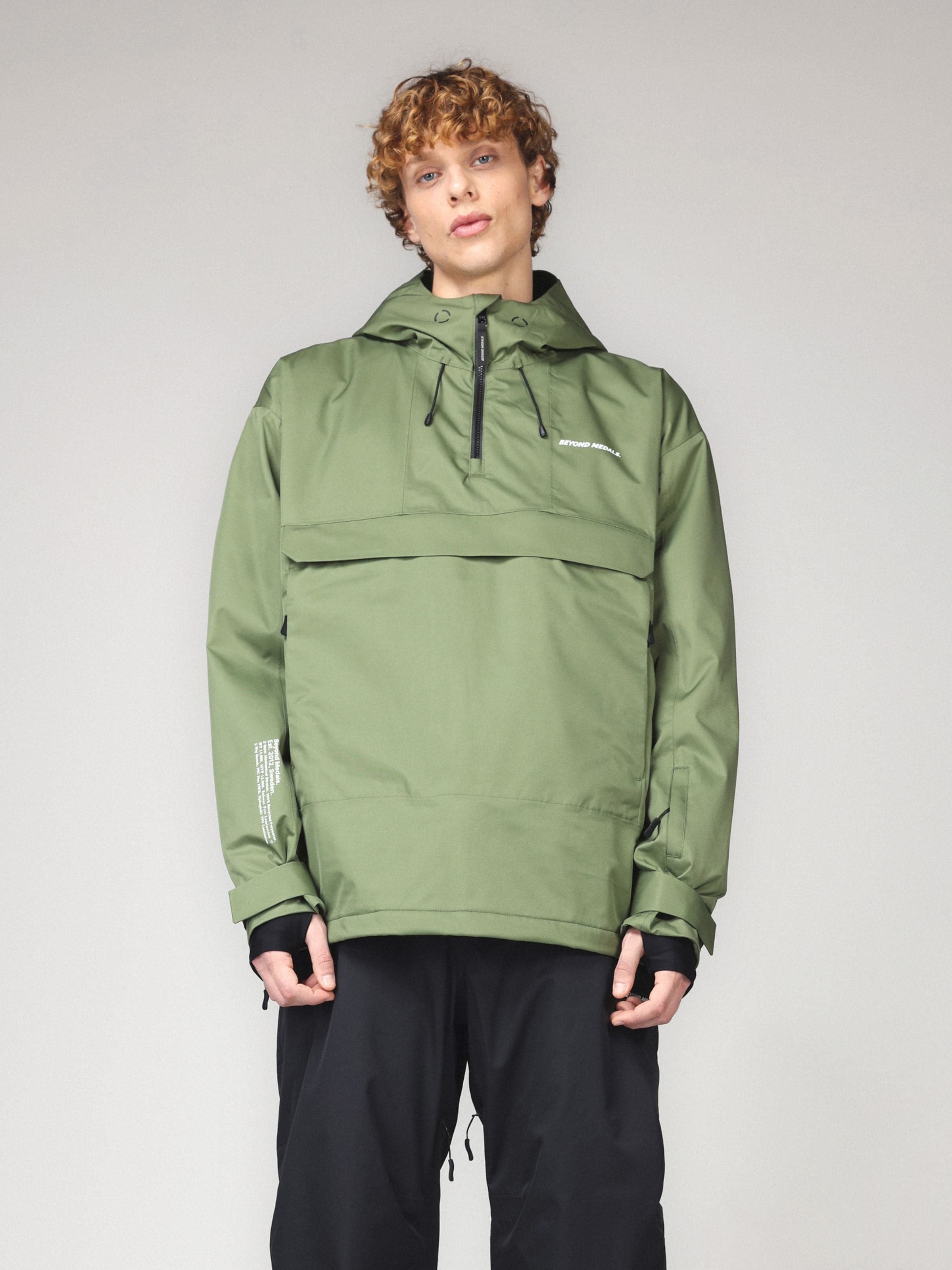 Half Zip Jkt Green AW23