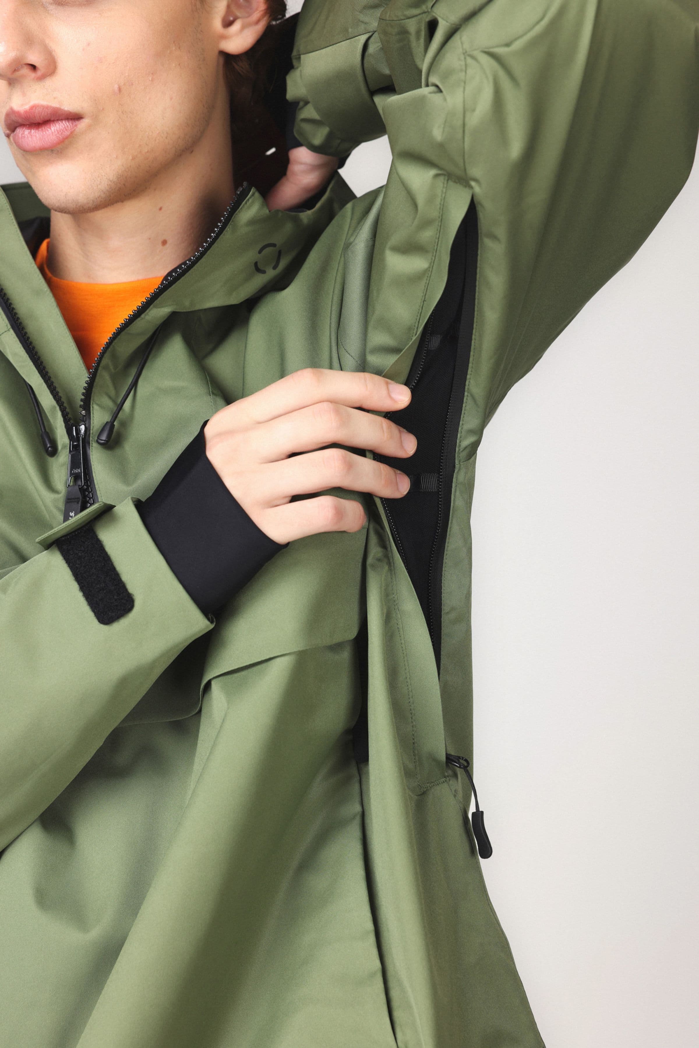 Half Zip Jkt Green AW23