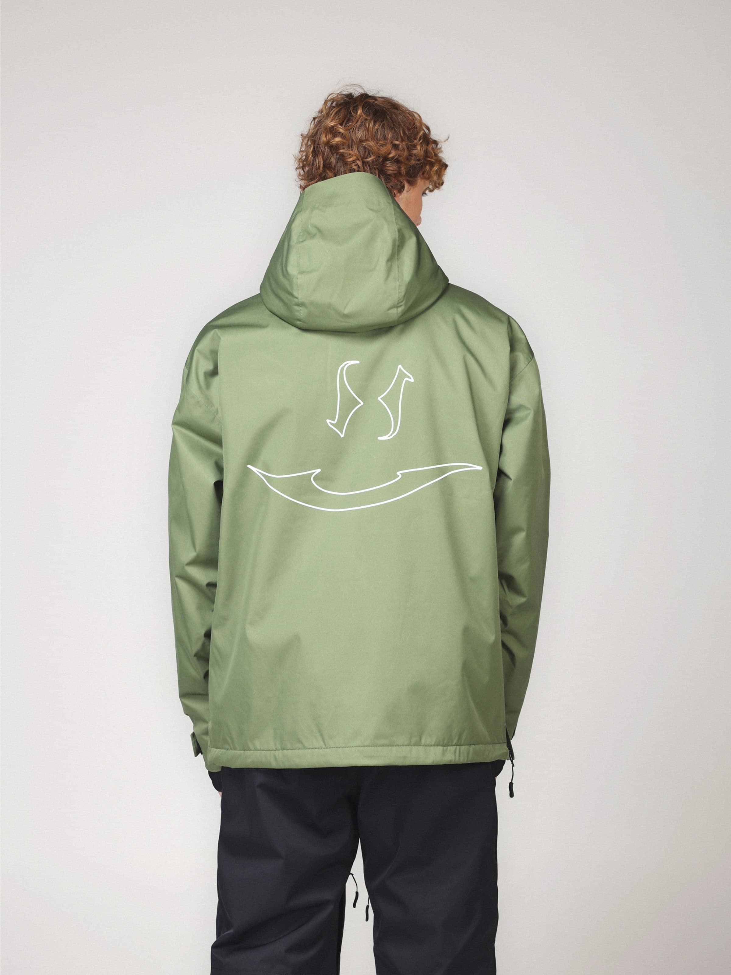 Half Zip Jkt Green AW23