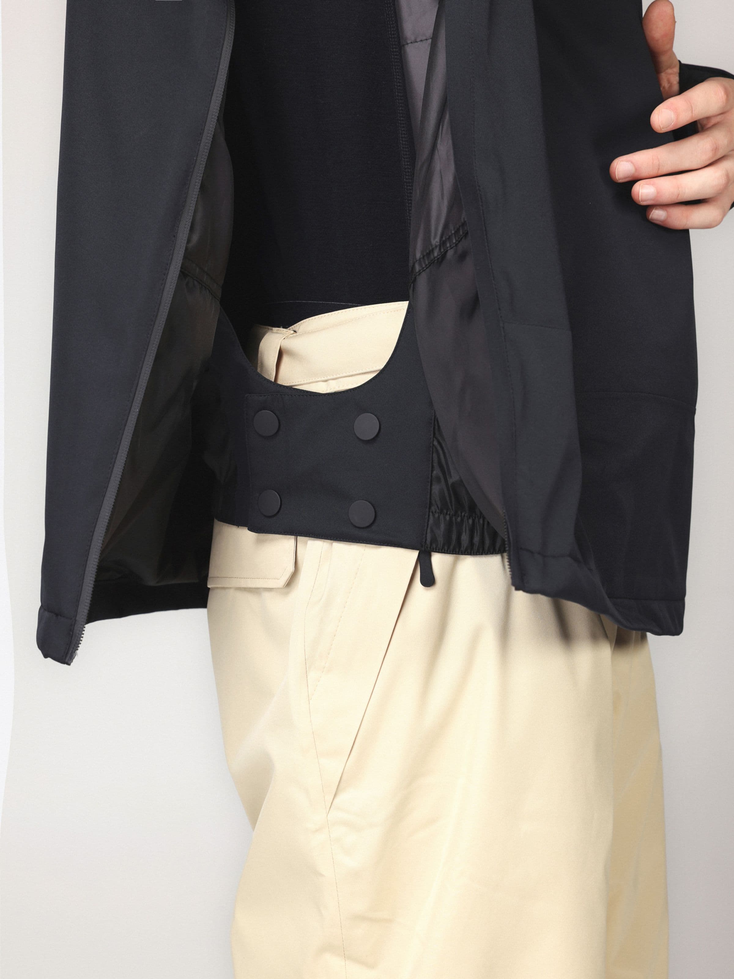 Half Zip Jkt Black AW23