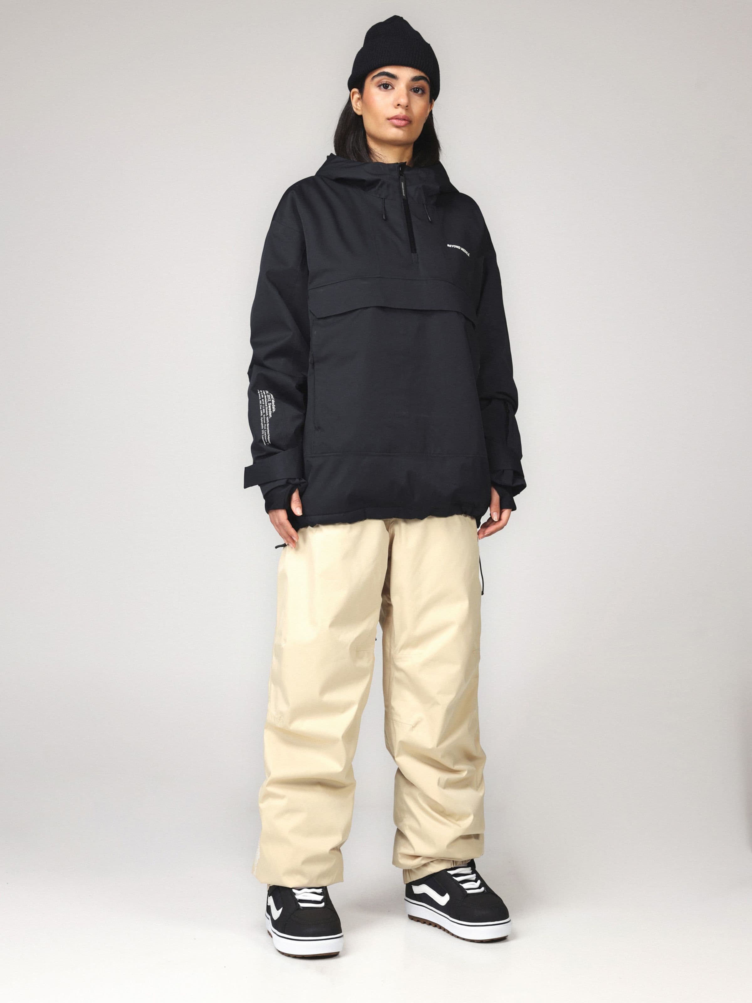 Half Zip Jkt Black AW23