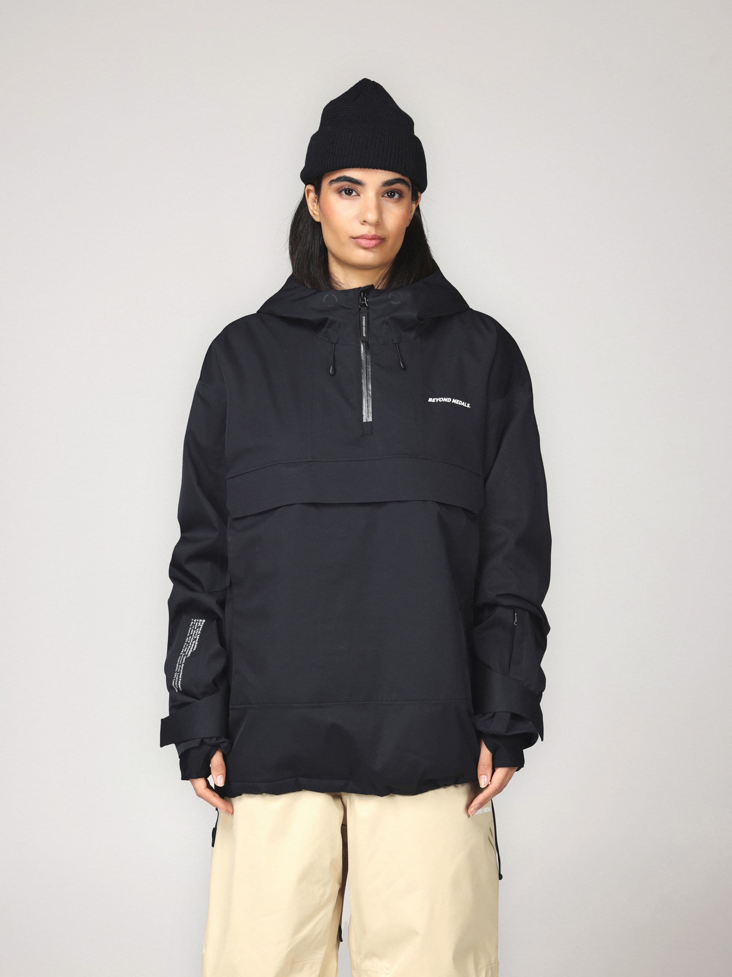 Half Zip Jkt Black AW23