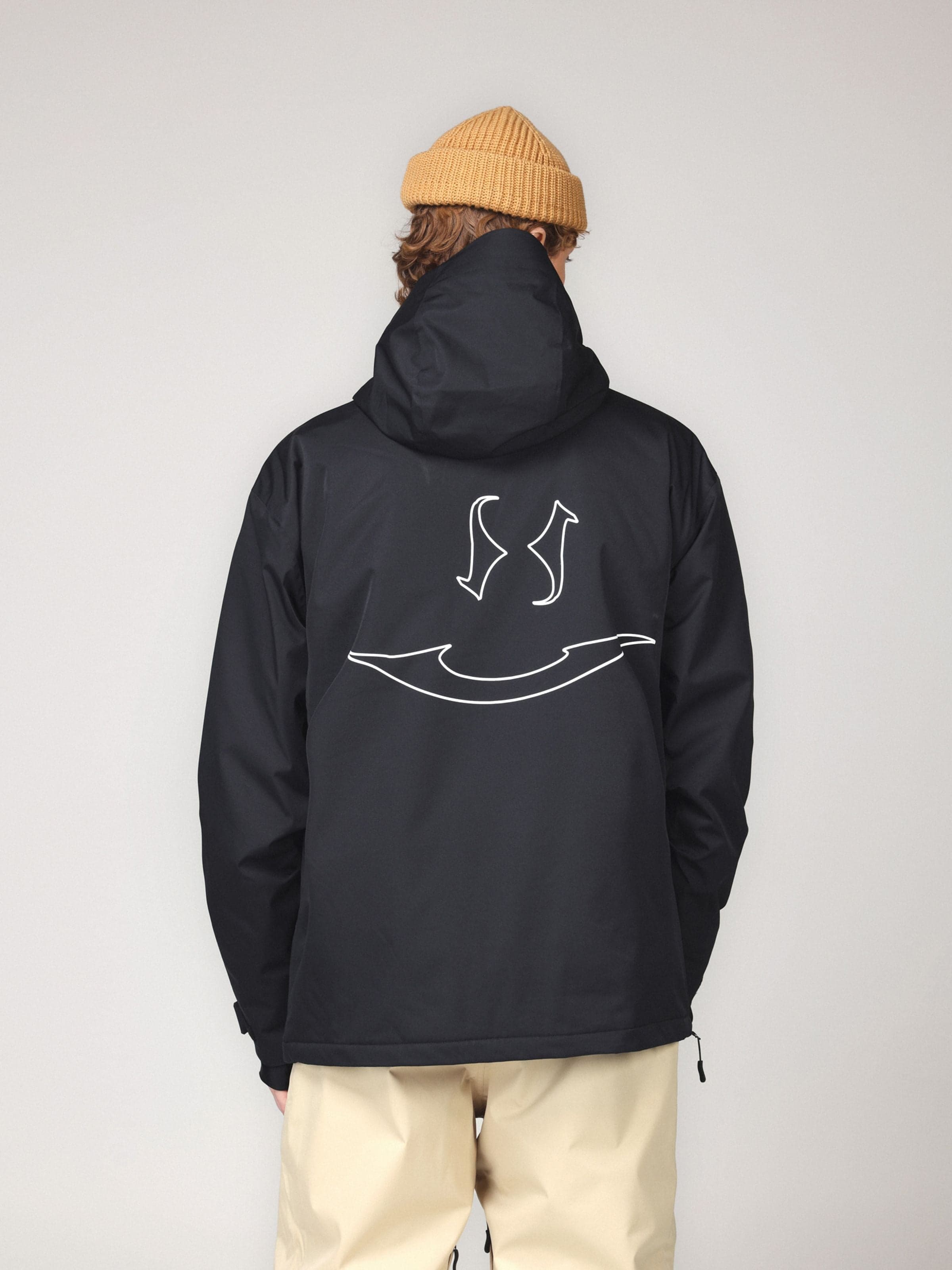 Half Zip Jkt Black AW23