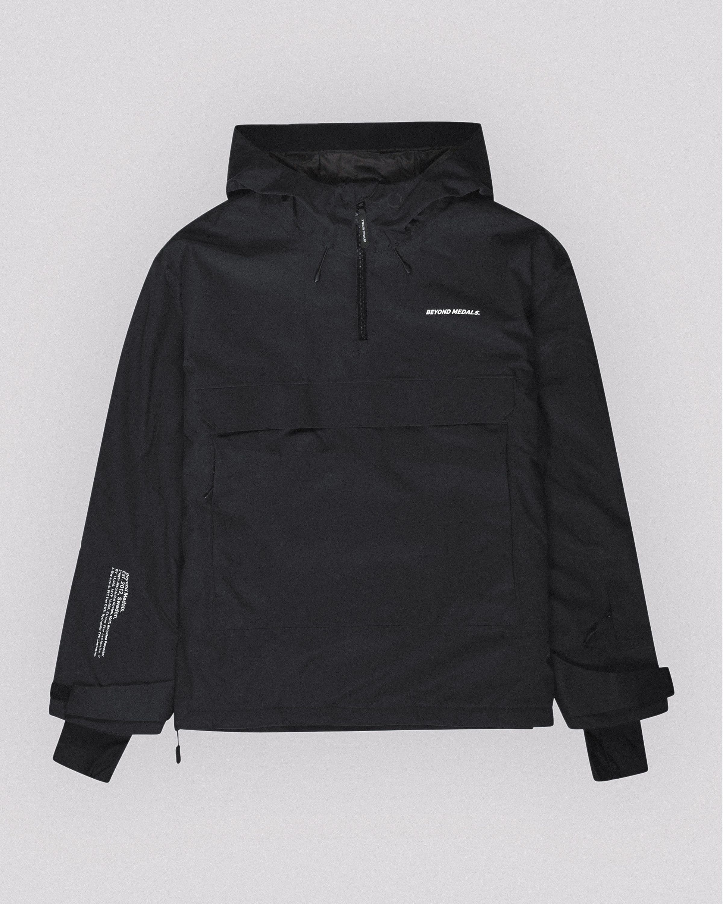 Half Zip Jkt Black AW23