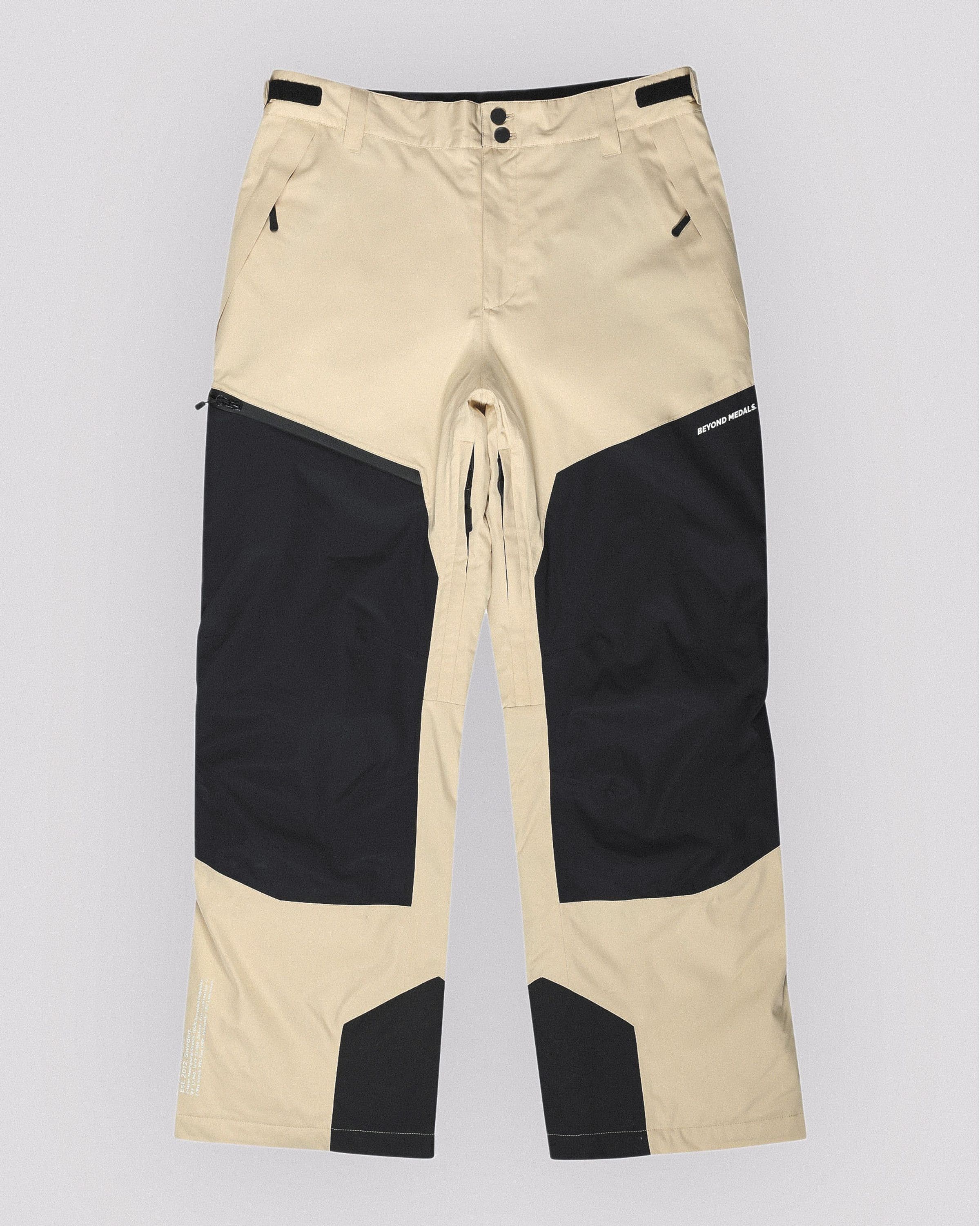Zip Pants Beige
