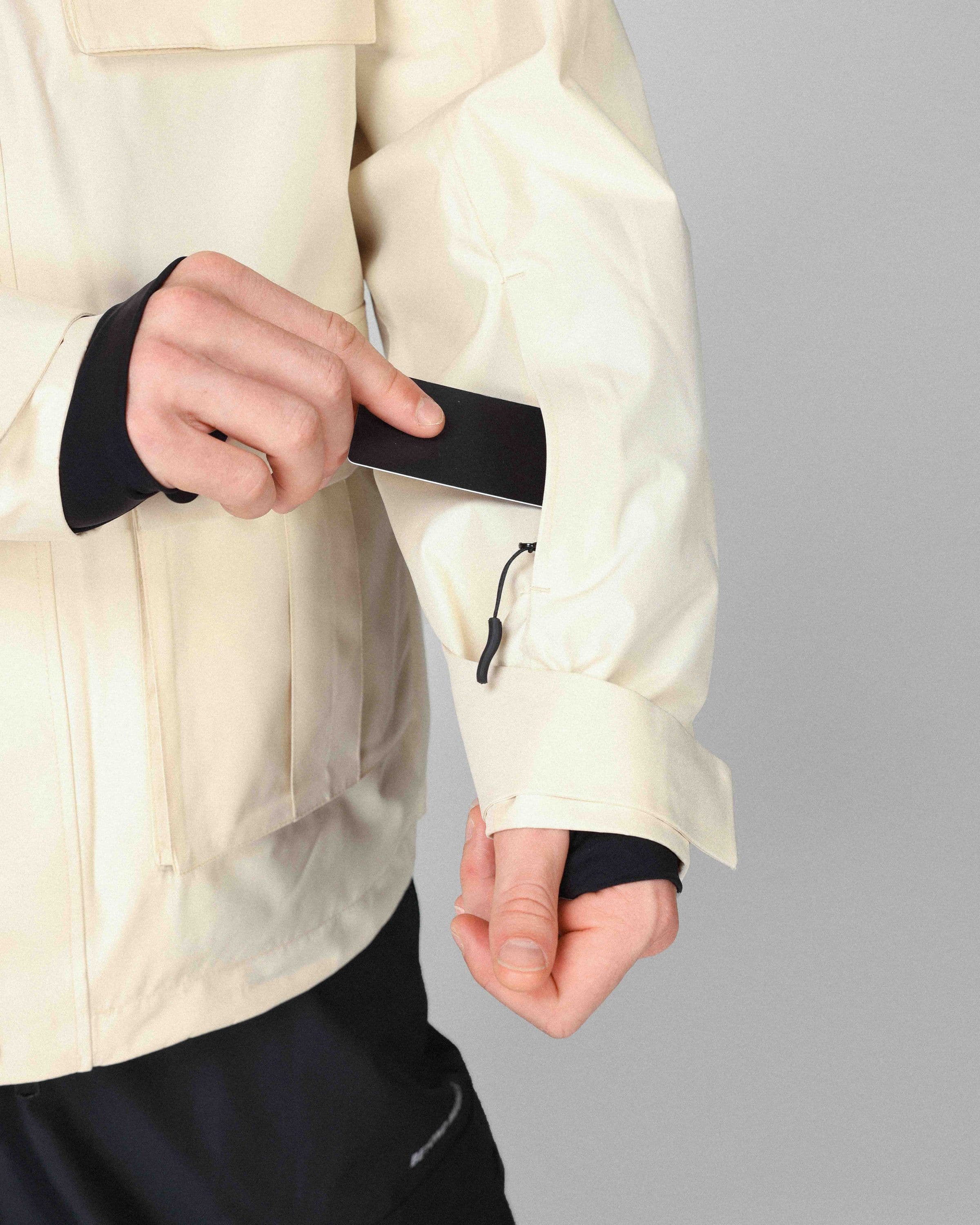 Outwear clothing, Cargo Jacket in beige worn by TOR LUNDSTRÖM, Beyond Medals, 2024