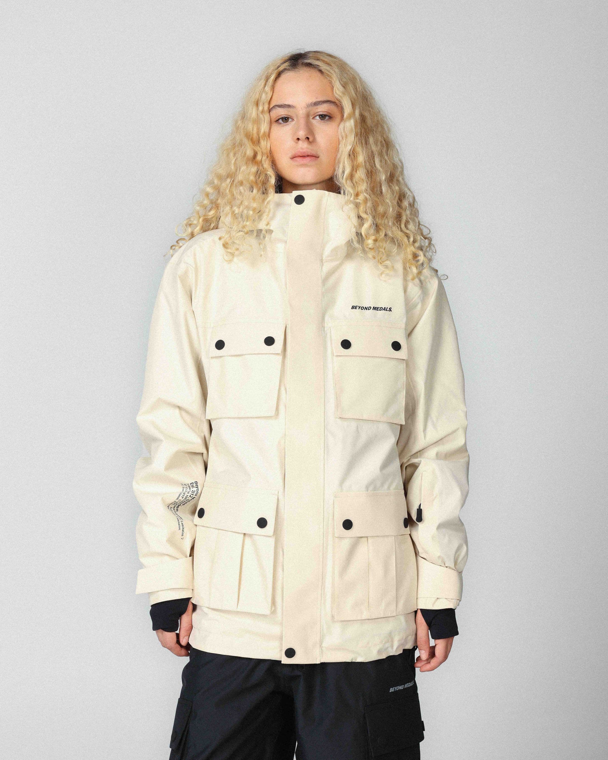 Beyond Medals Cargo Jacket in beige product image 2024 Beyond Medals