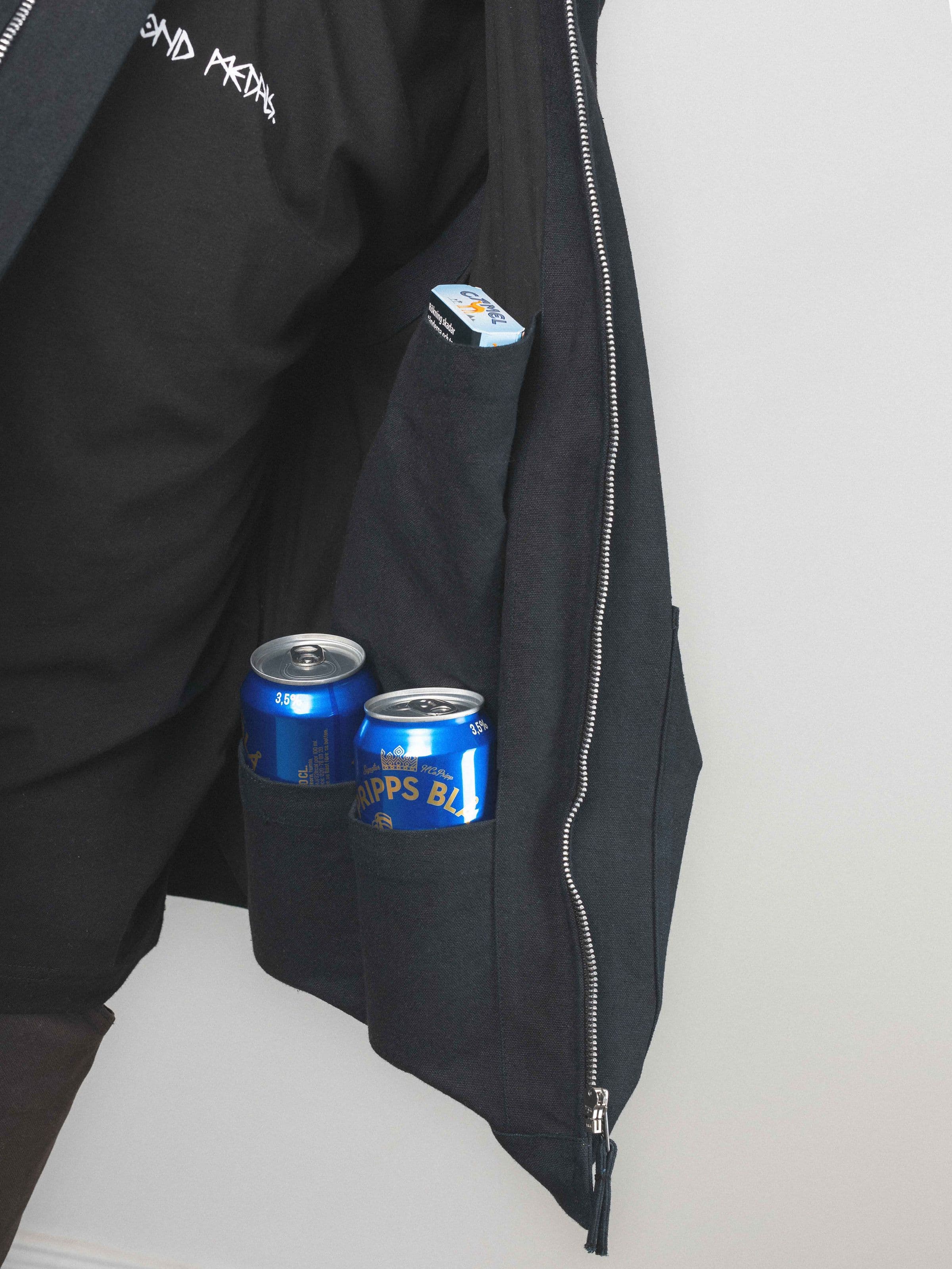 Lightweight jacket, Baekkel Canvas Vest in black worn by KEVIN BÆKKEL, Beyond Medals, 2024