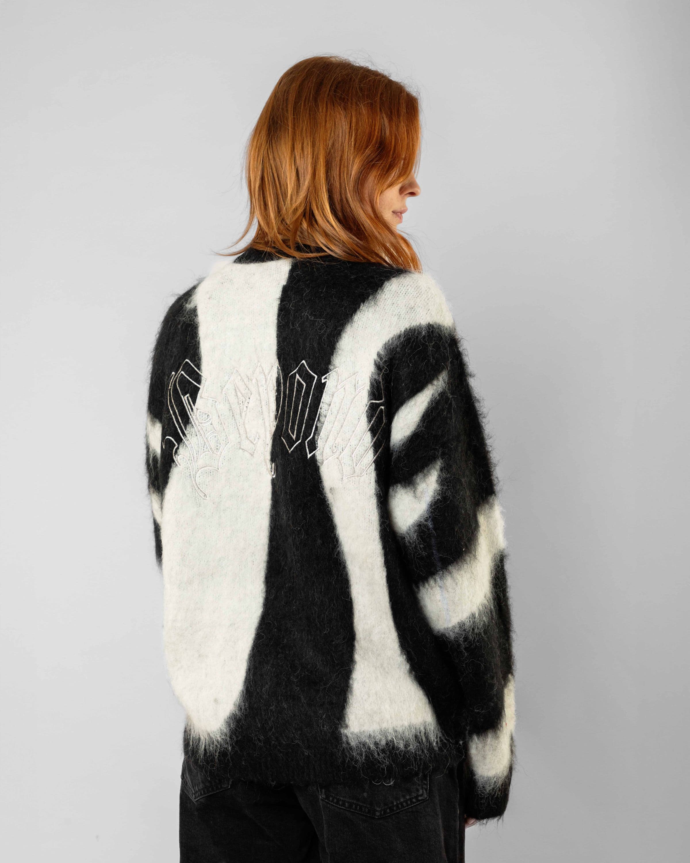 Beyond Medals Fluffy Sweater in white product image 2024 Beyond Medals