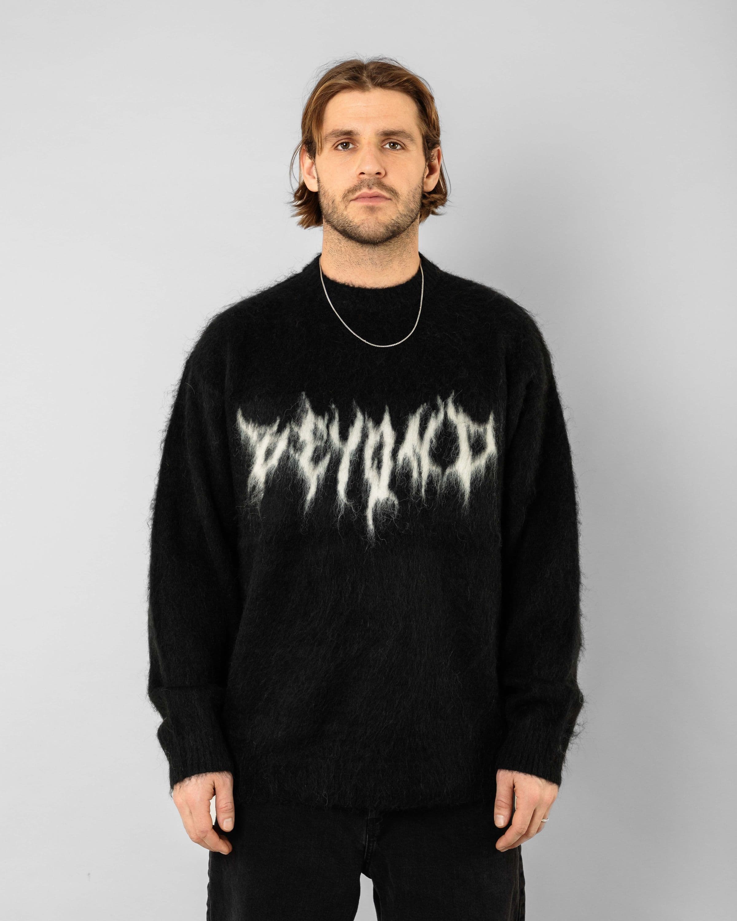 Beyond Medals Fluffy Sweater in black product image 2024 Beyond Medals