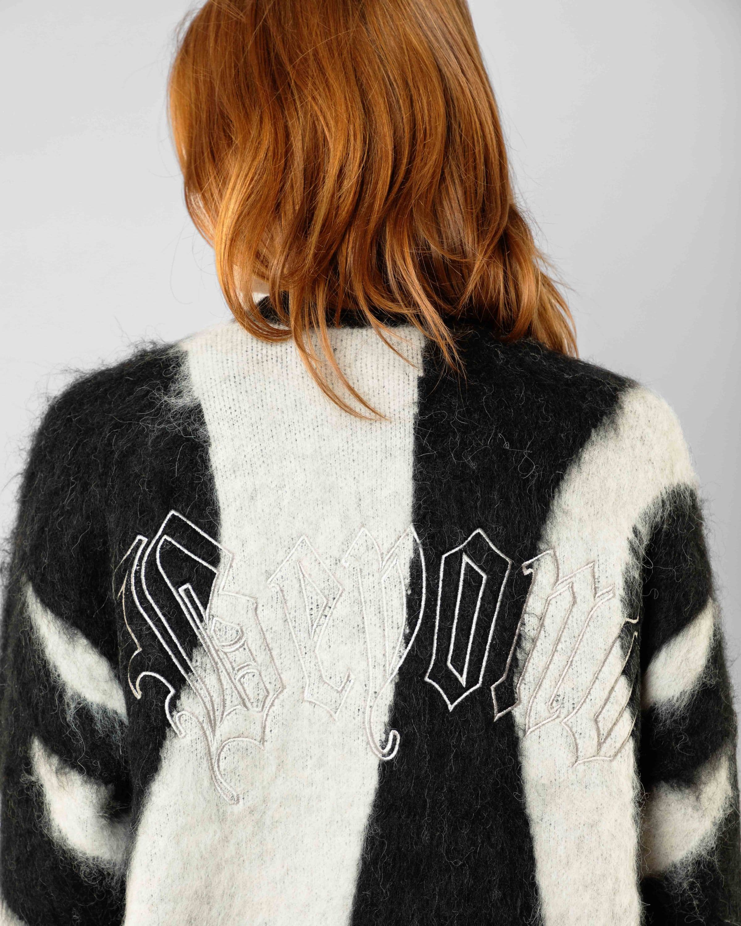 Beyond Medals Fluffy Sweater in white product image 2024 Fluffy Sweater