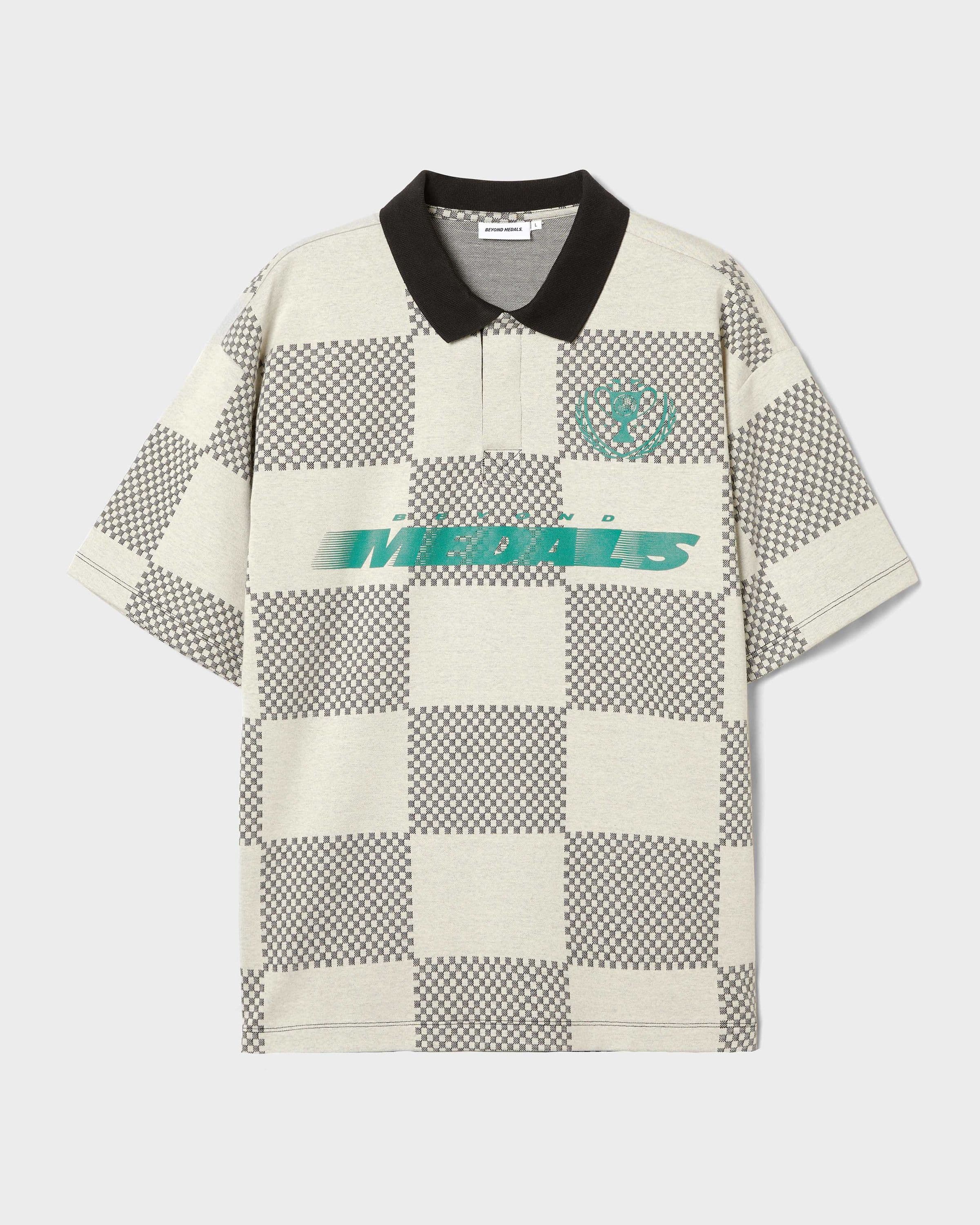 Wide fit shirt, Masters Polo in white worn by TOR LUNDSTRÖM, Beyond Medals, 2024