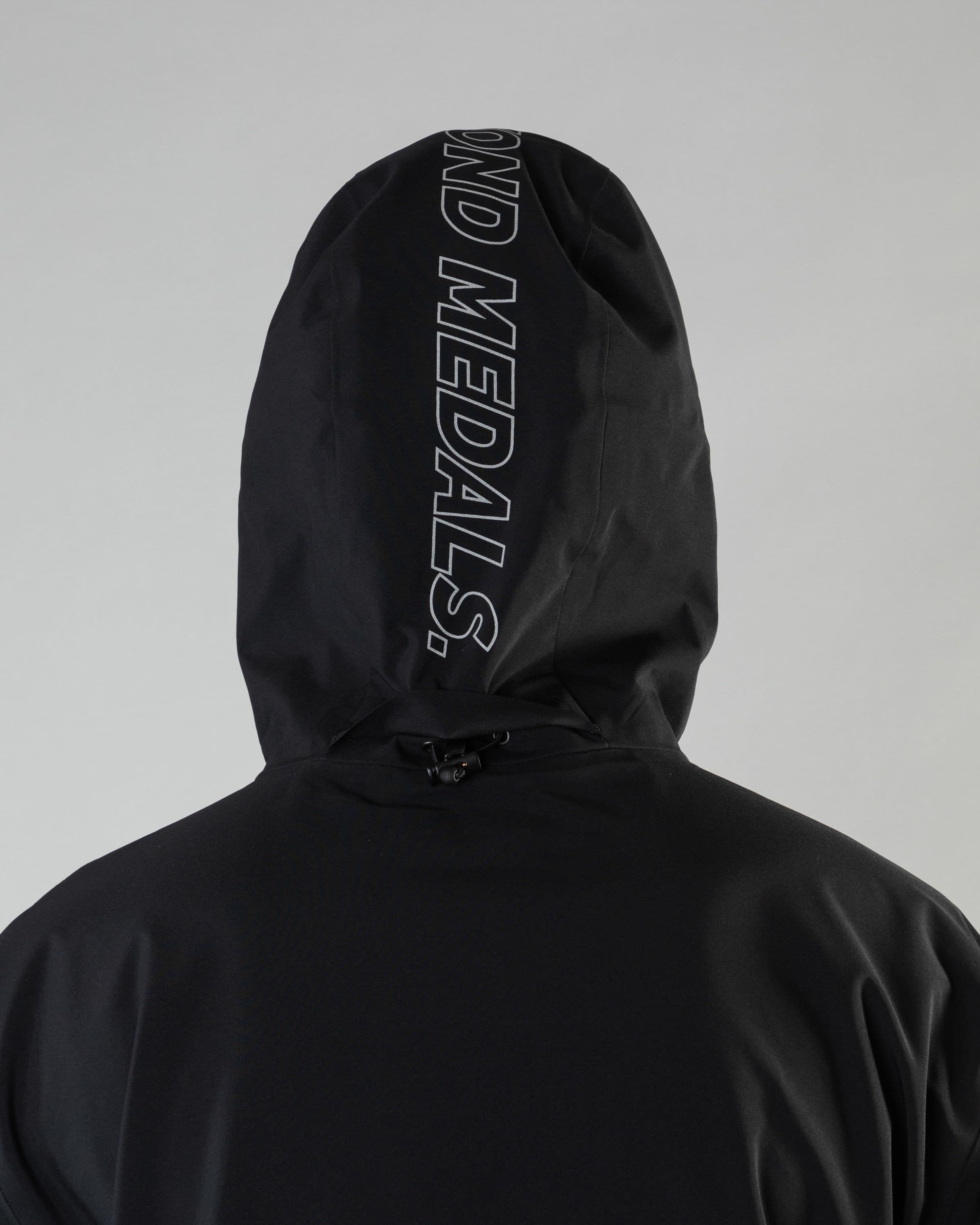 Outerwear clothing, pro tech jacket 3l in black worn by LUDVIG BILLTOFT, Beyond Medals, 2024, detail2