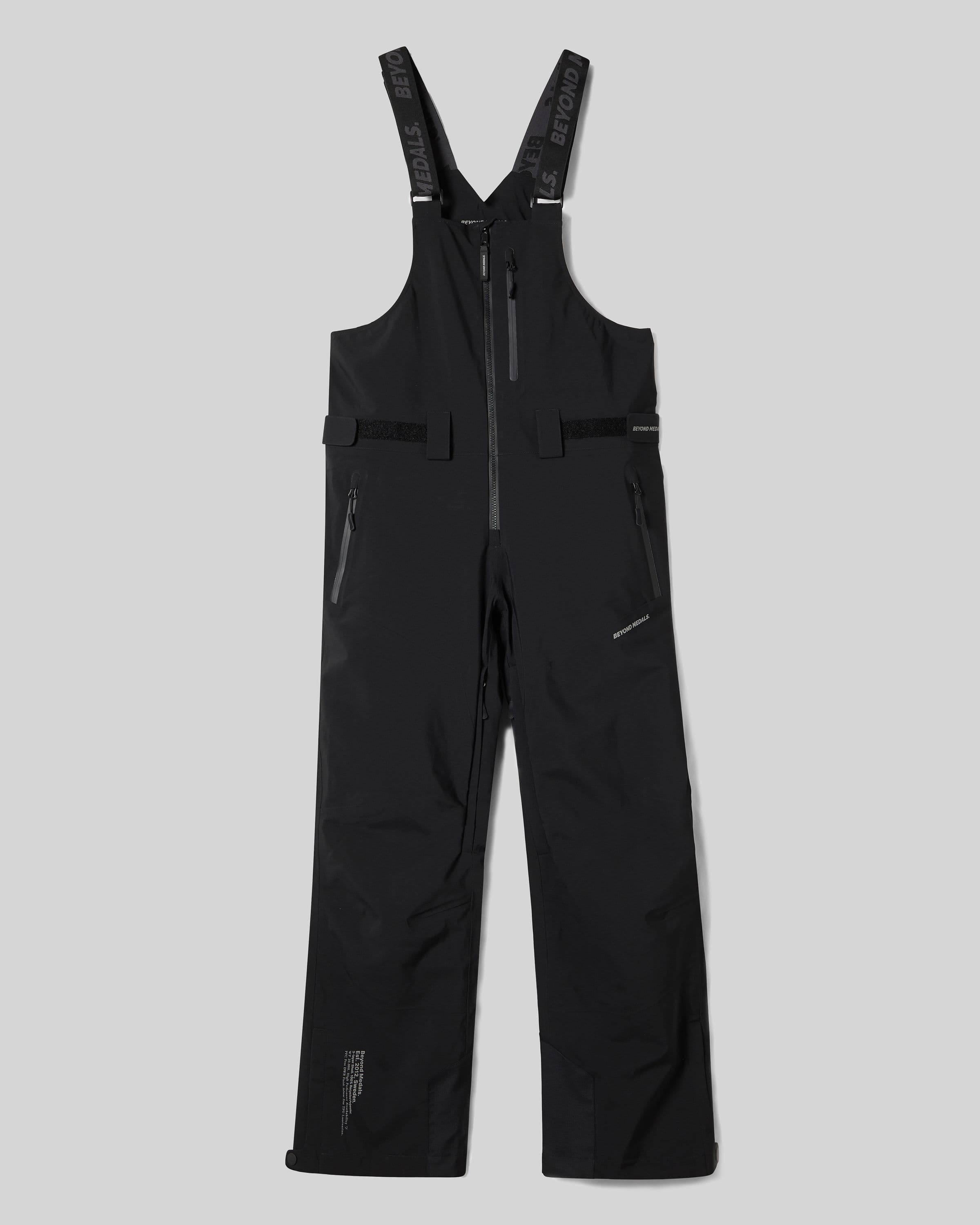 Beyond Medals tech bib 3l pants in black product image 2024 tech bib 3l
