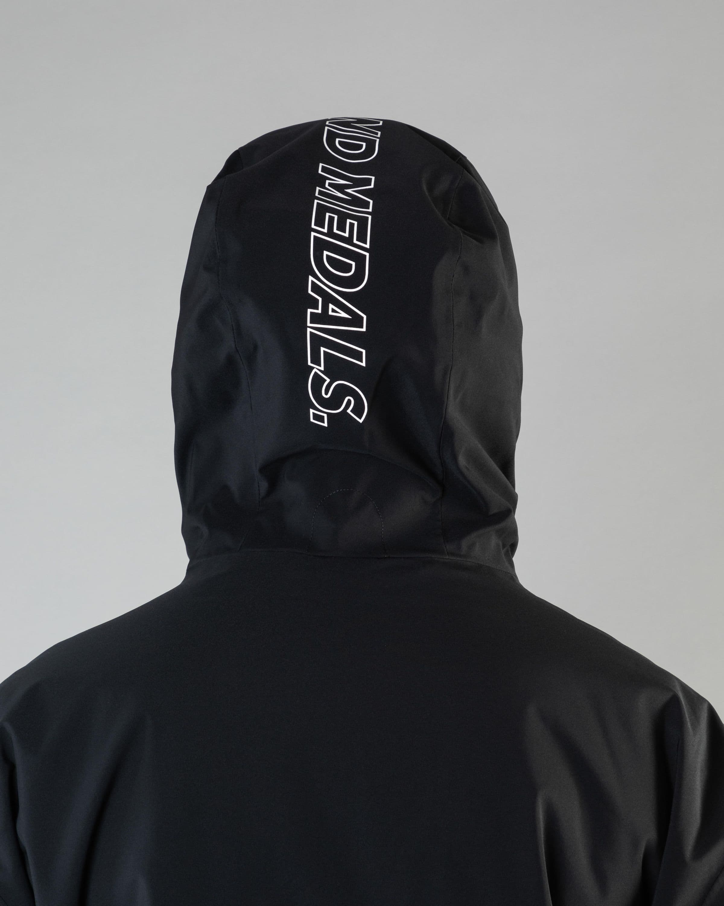 Outerwear clothing, fullzip jacket 2l in black worn by LUDVIG BILLTOFT, Beyond Medals, 2024, detail2