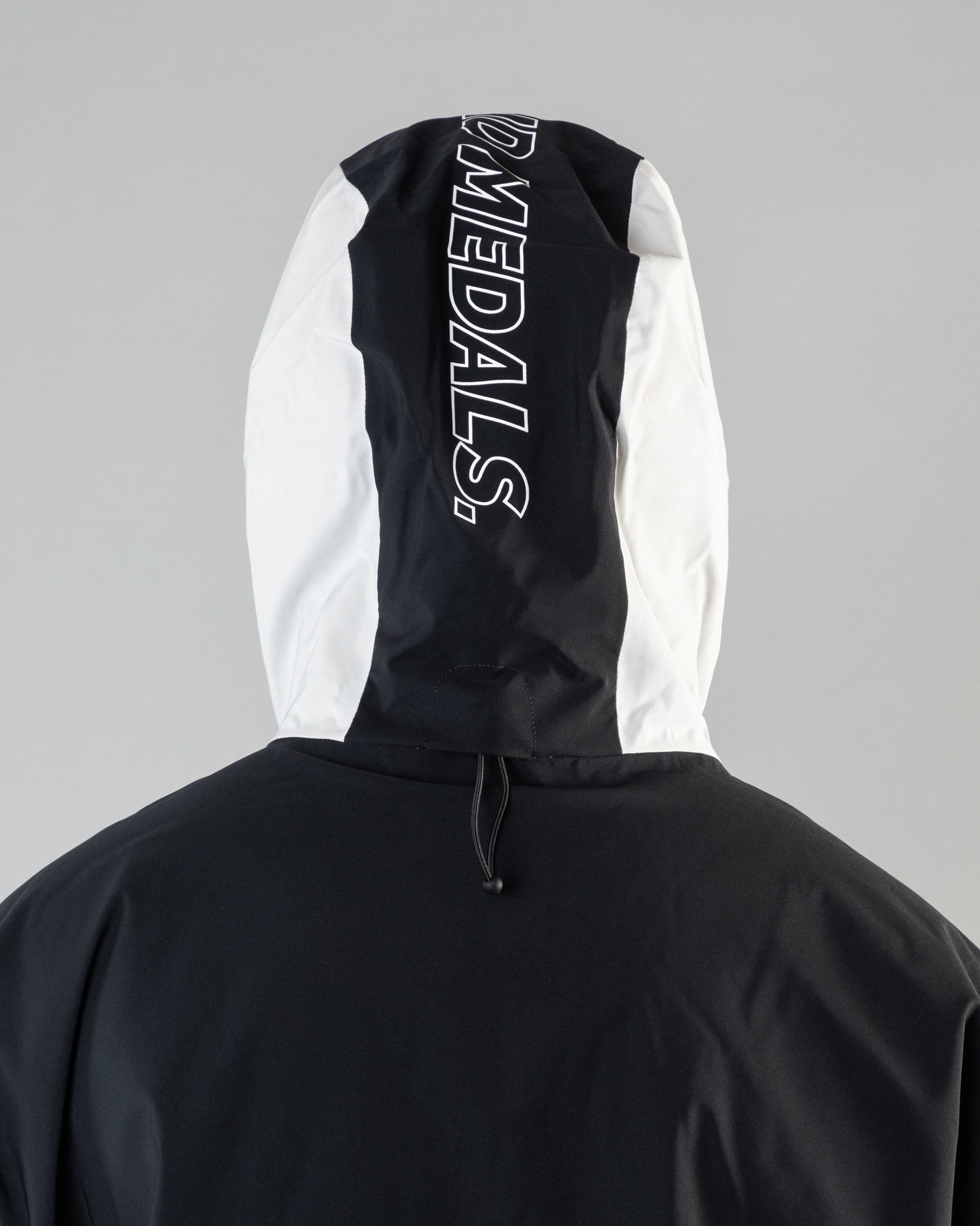 Outerwear clothing, fullzip jacket 2l in grey worn by ULRIK BADERTSCHER, Beyond Medals, 2024, detail2