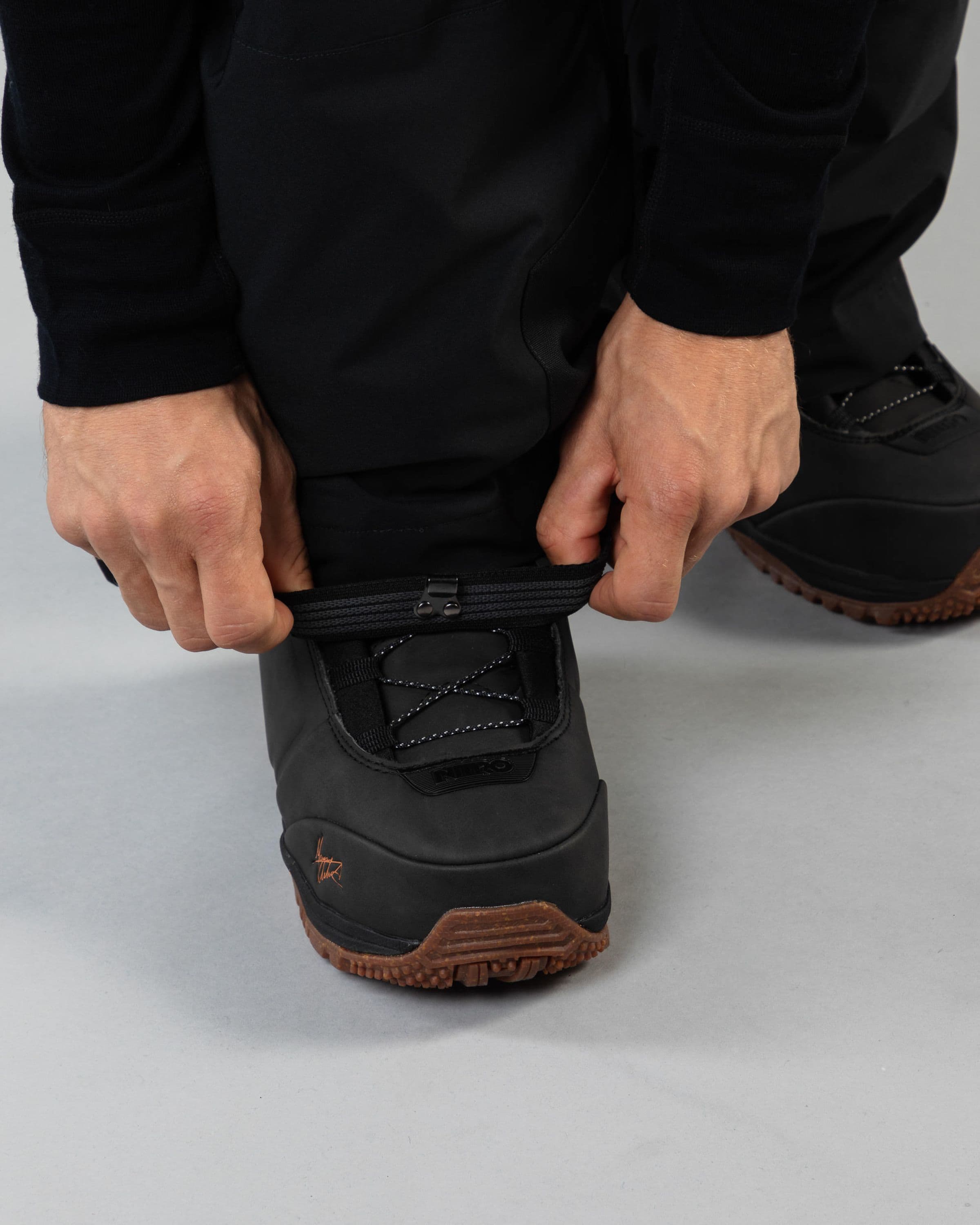 Outerwear clothing, zip pants 2l in black worn by LUDVIG BILLTOFT, Beyond Medals, 2024, detail3